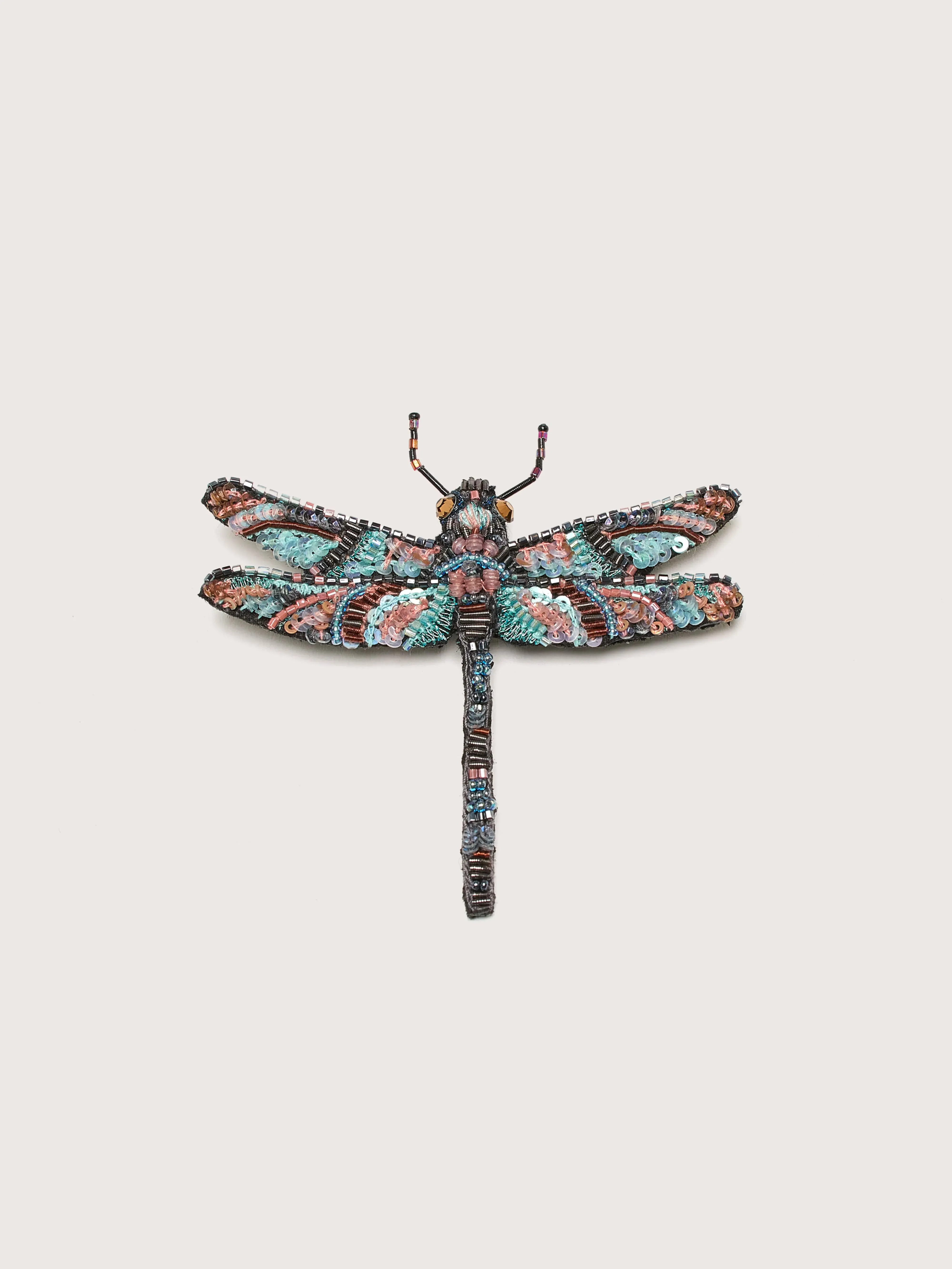 Jeweled Dragonfly Brooch (242 / W / MULTICOLOR) sold by Bellrose product image thumbnail 2