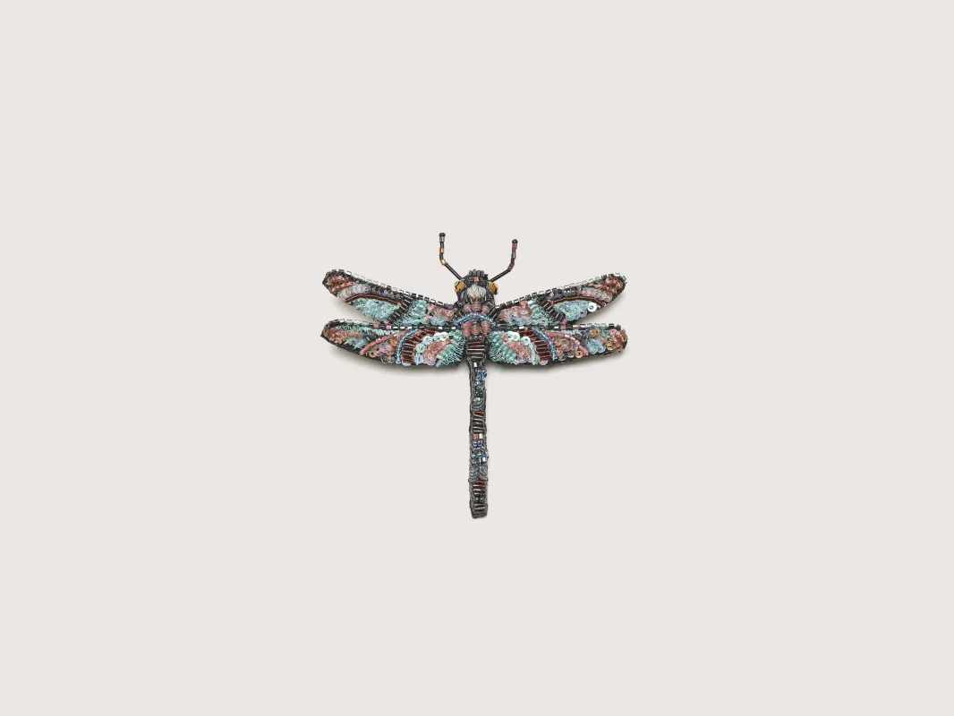 Jeweled Dragonfly Brooch (242 / W / MULTICOLOR) sold by Bellrose