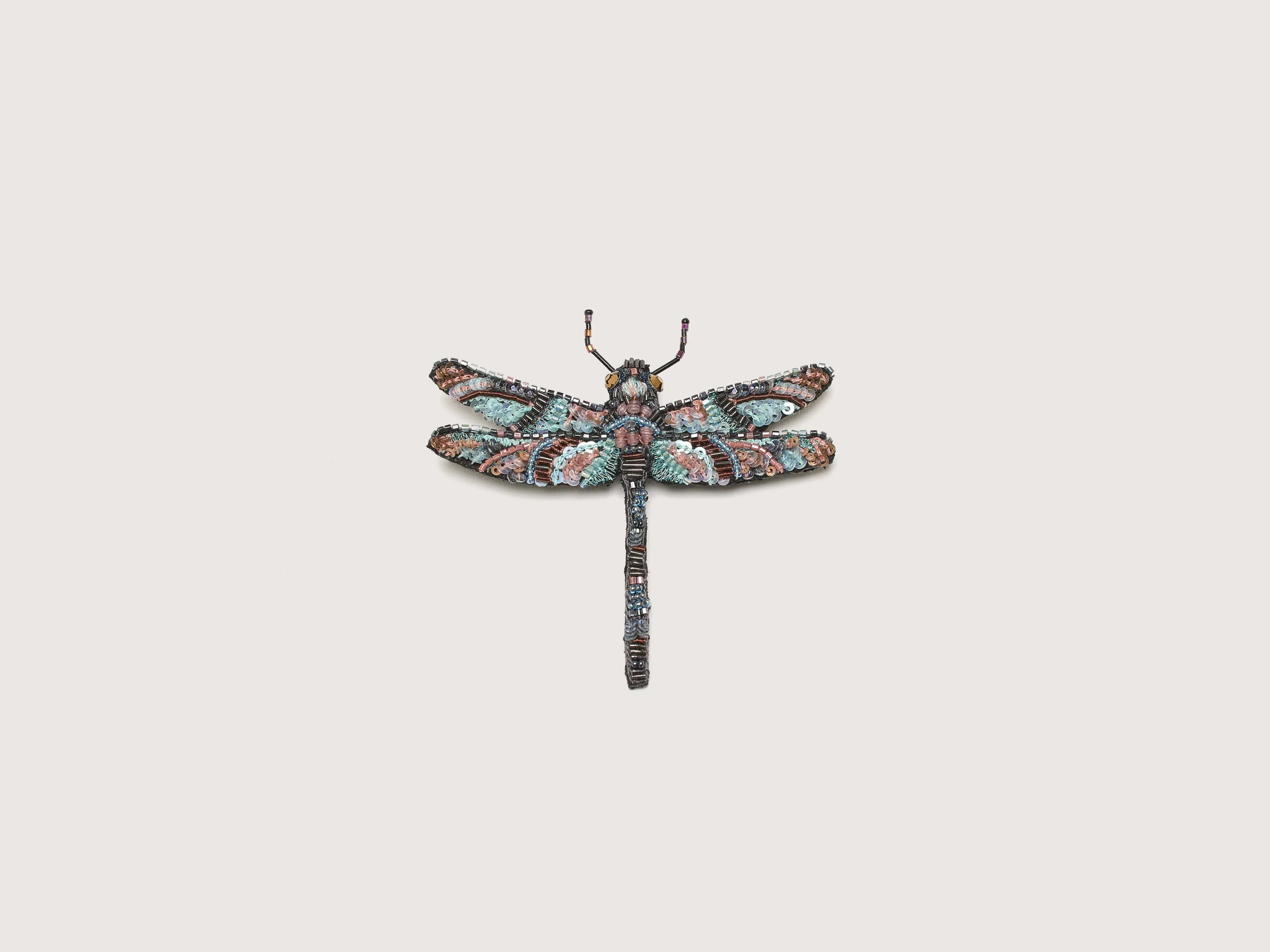 Jeweled Dragonfly Brooch (242 / W / MULTICOLOR) sold by Bellrose