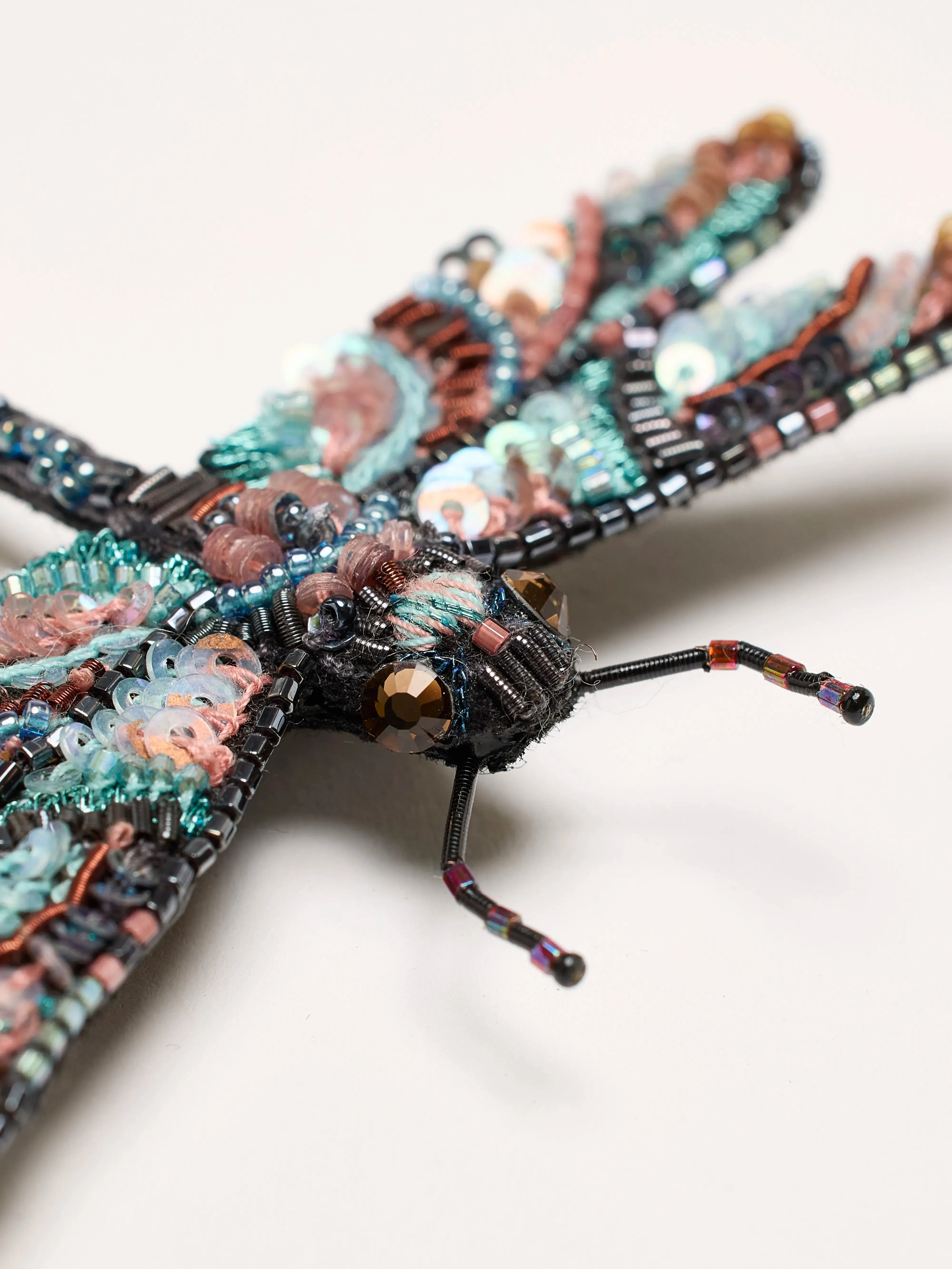 Jeweled Dragonfly Brooch (242 / W / MULTICOLOR) sold by Bellrose product image thumbnail 4