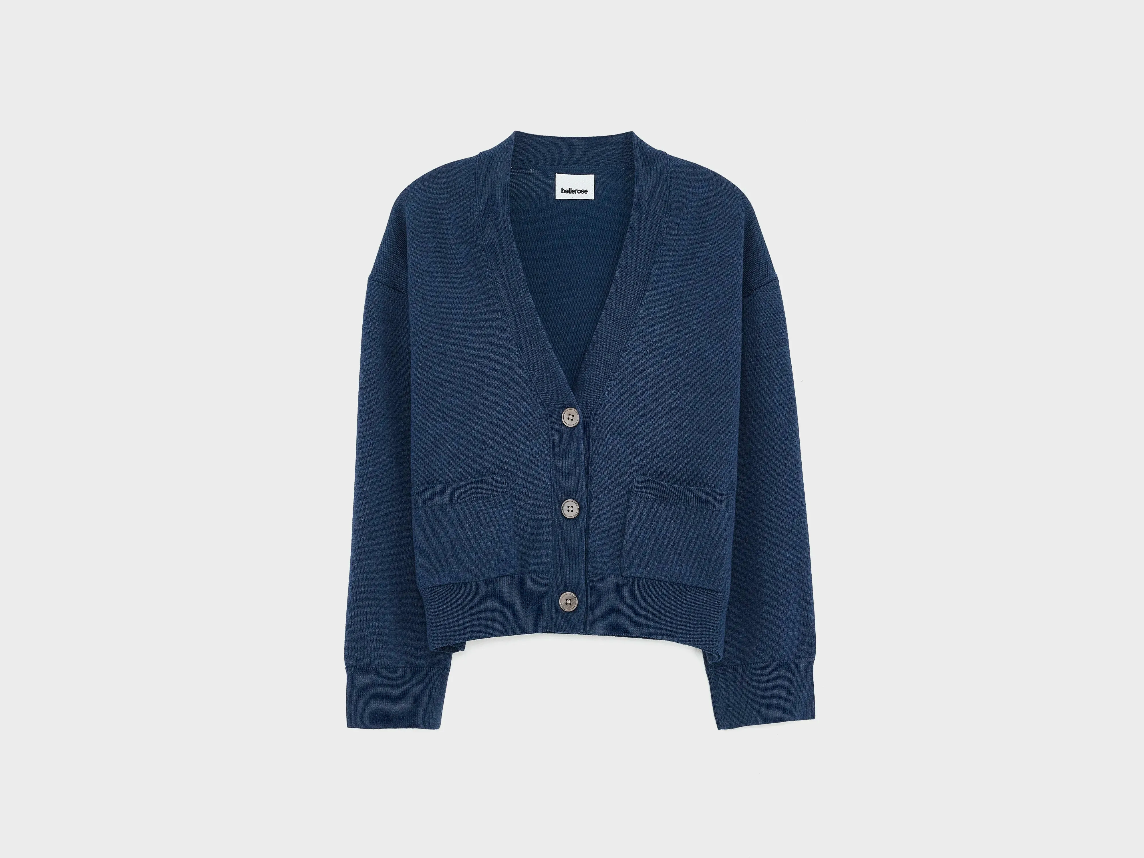 Gakkin v-neck cardigan (251 / W / CAPTAIN) sold by Bellrose