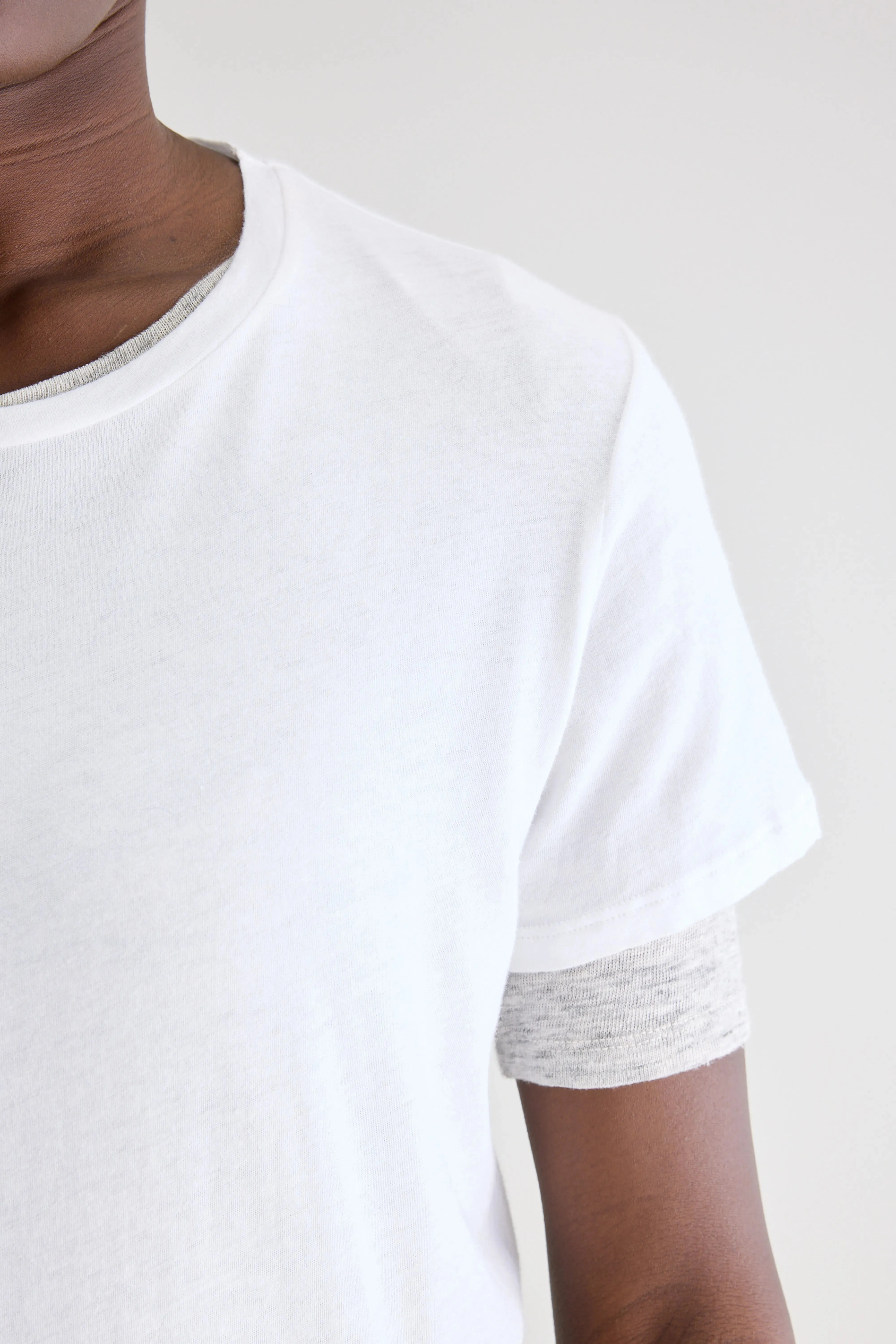 Covi short-sleeve white t-shirt (252 / W / WHITE) sold by Bellrose product image thumbnail 5