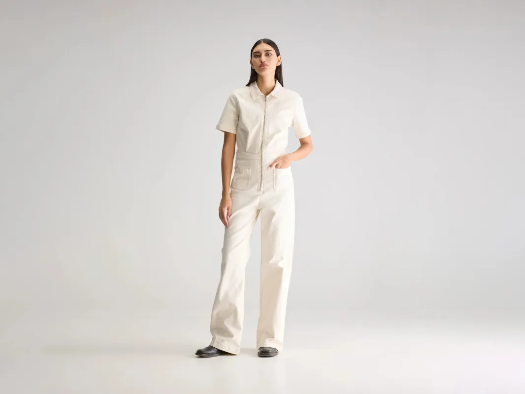 Pamelia denim jumpsuit (251 / W / NATURAL) sold by Bellrose