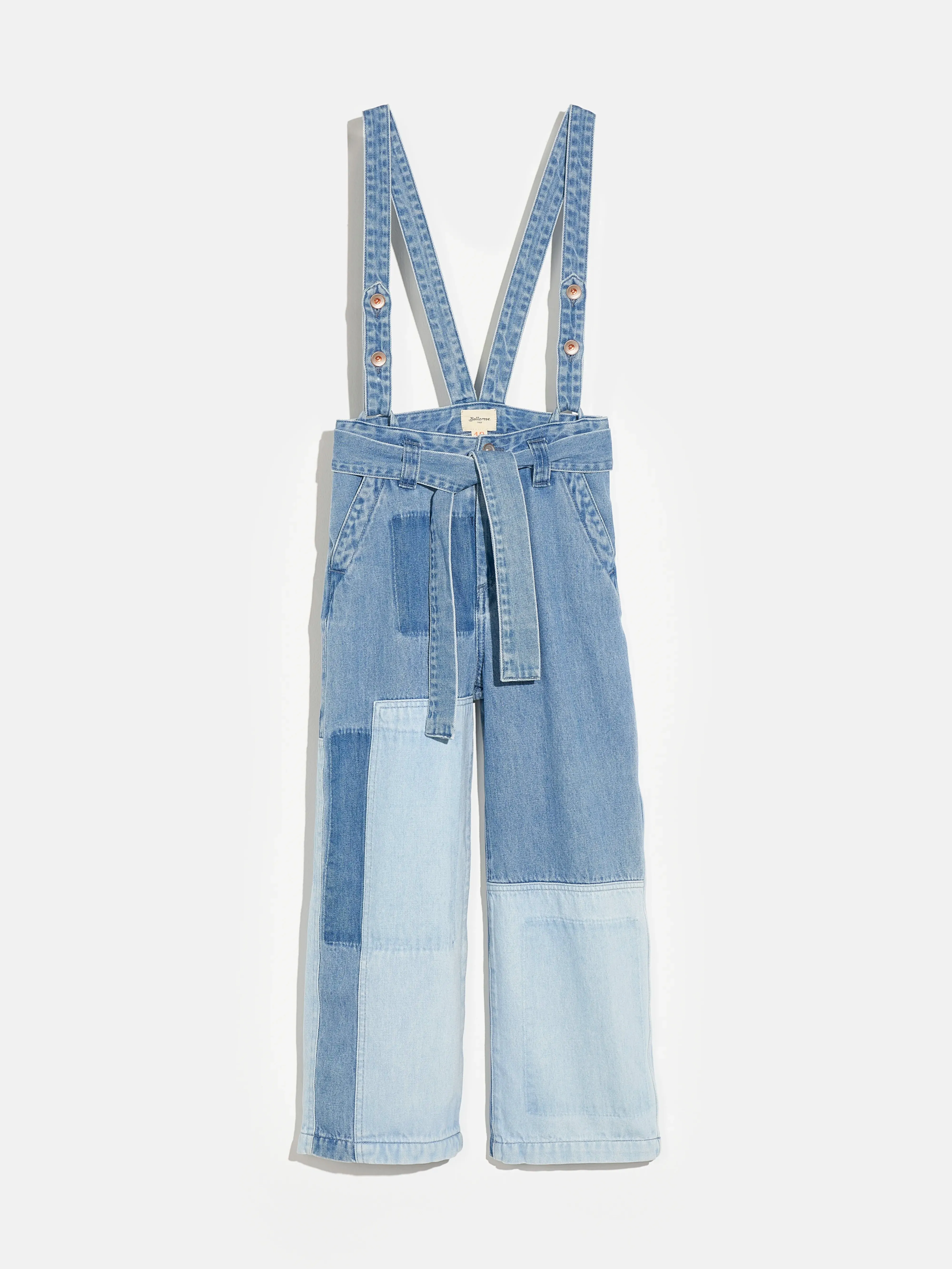 priya overalls (241 / G / MD BLUE BLEACH) sold by Bellrose product image thumbnail 2