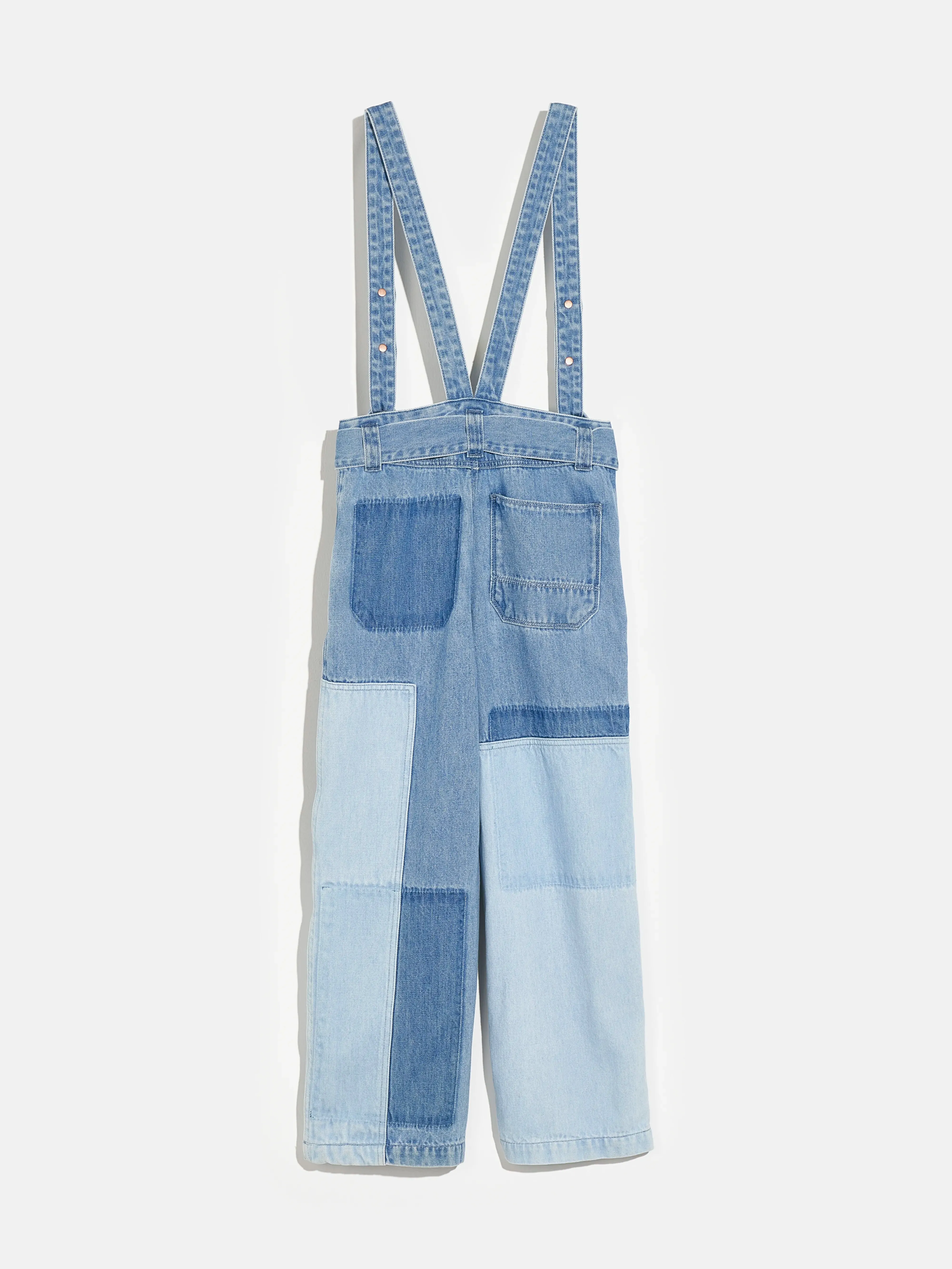 priya overalls (241 / G / MD BLUE BLEACH) sold by Bellrose product image thumbnail 3