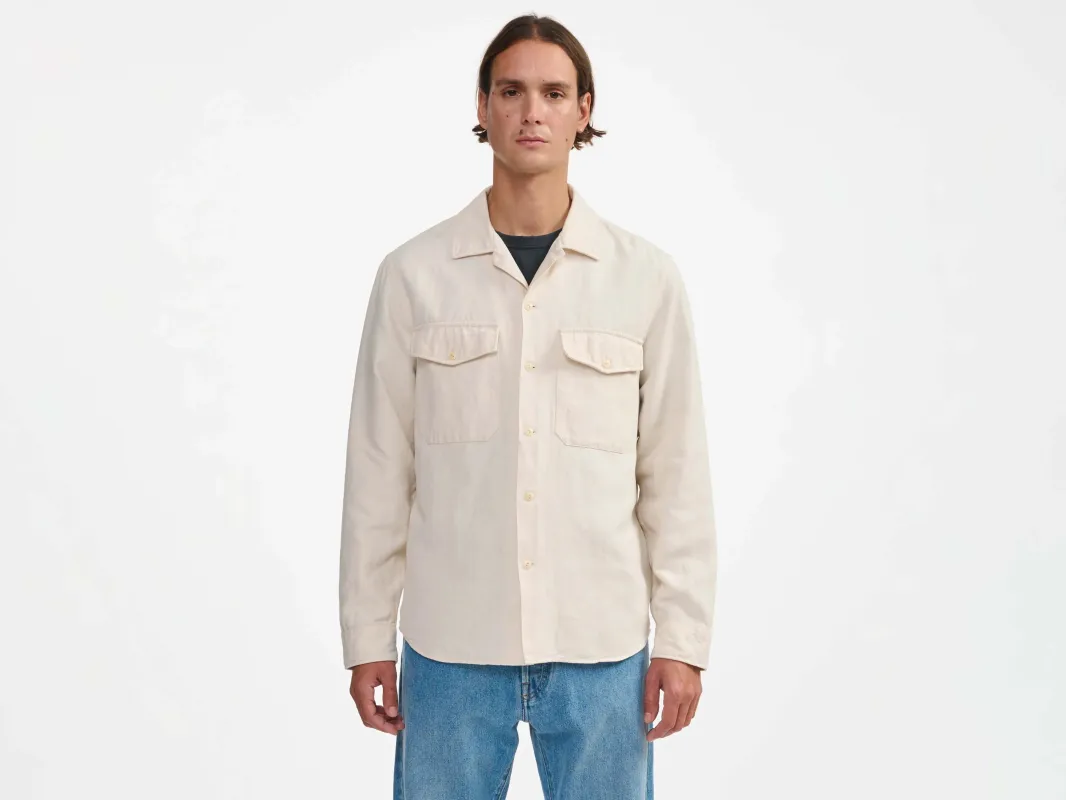 francis shirt (241 / M / NATURAL) sold by Bellrose