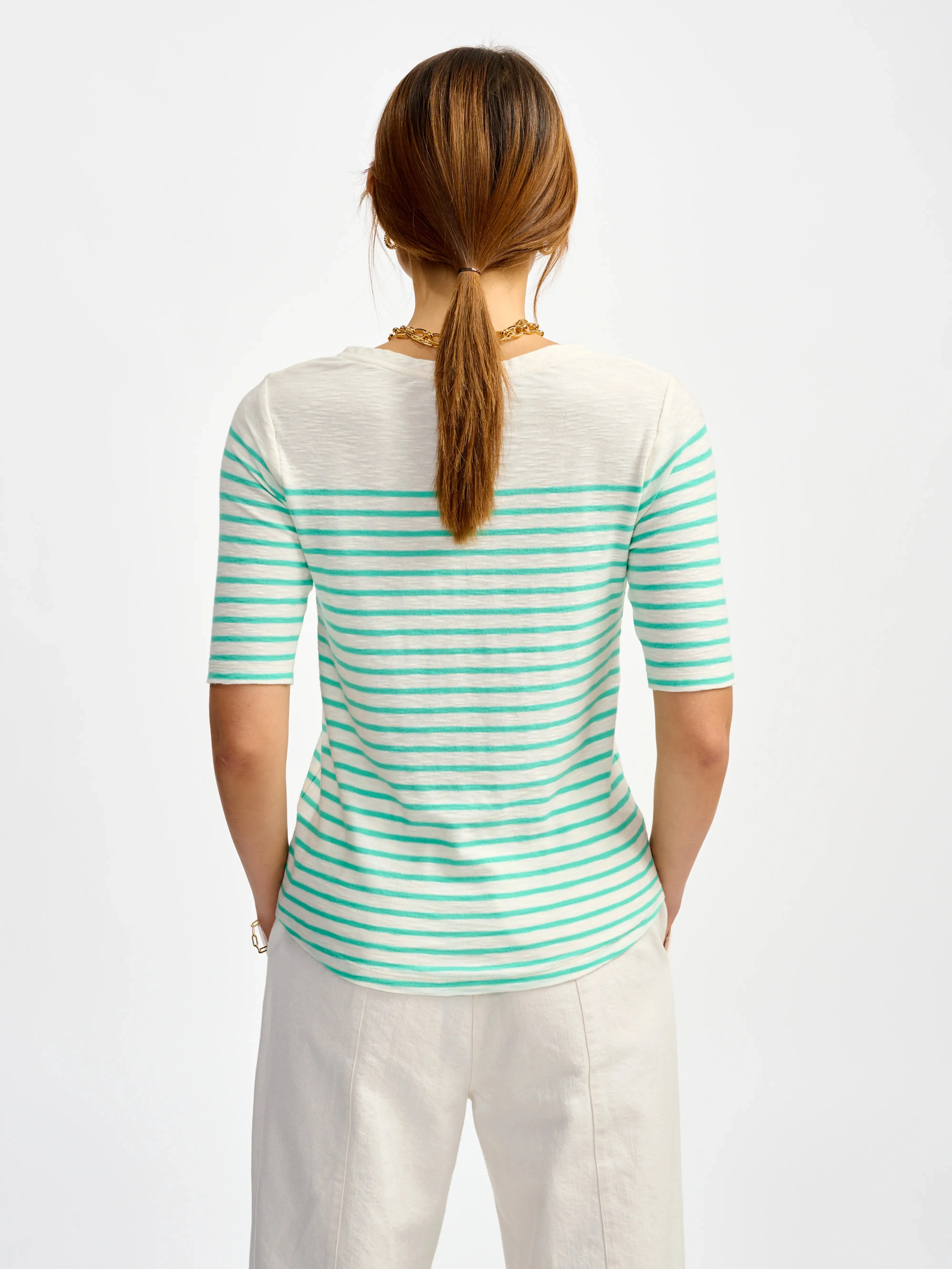 mias t-shirt (241 / W / STRIPE C) sold by Bellrose product image thumbnail 4