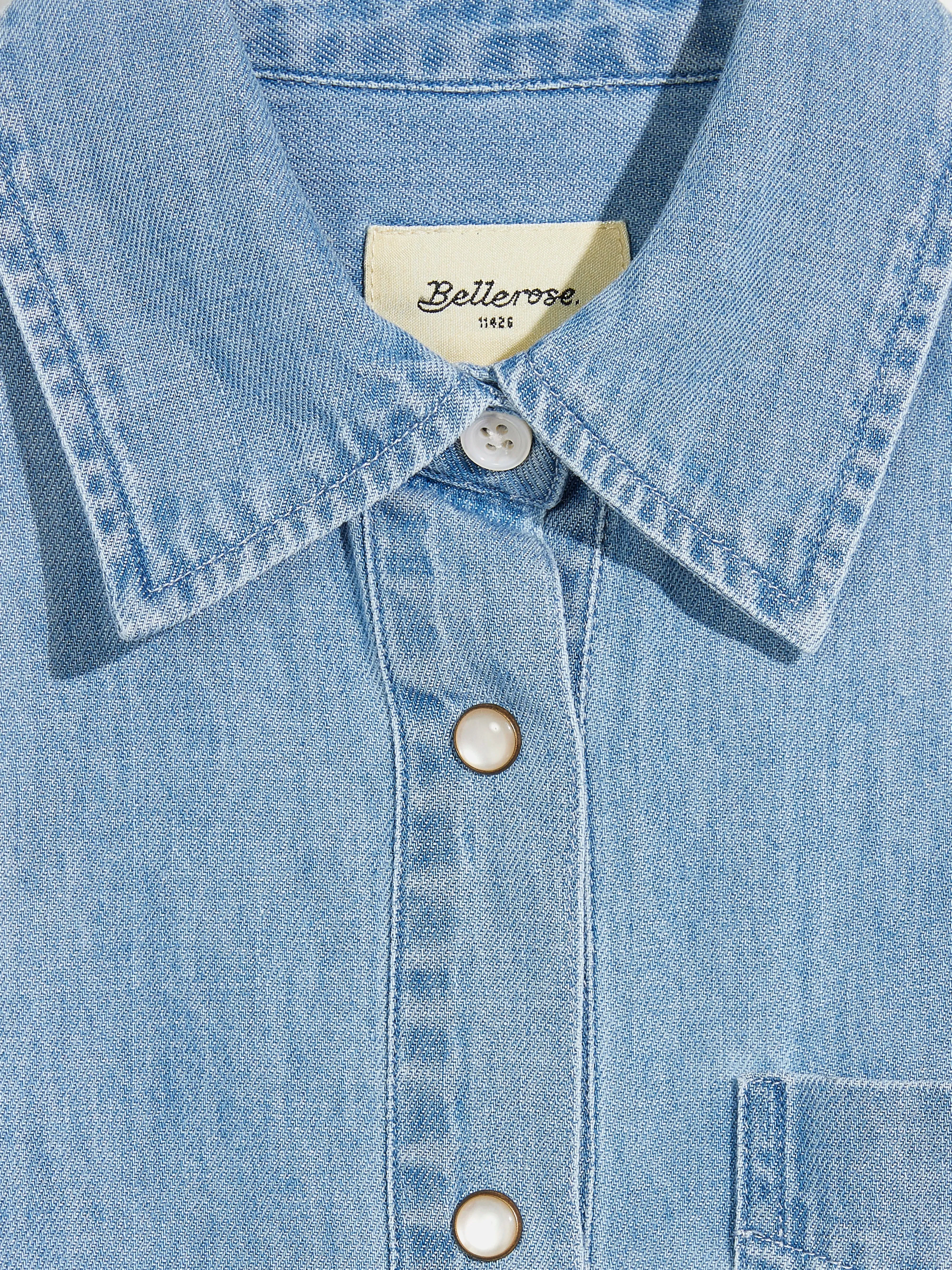 violet dress (241 / G / MD BLUE BLEACH) sold by Bellrose product image thumbnail 4