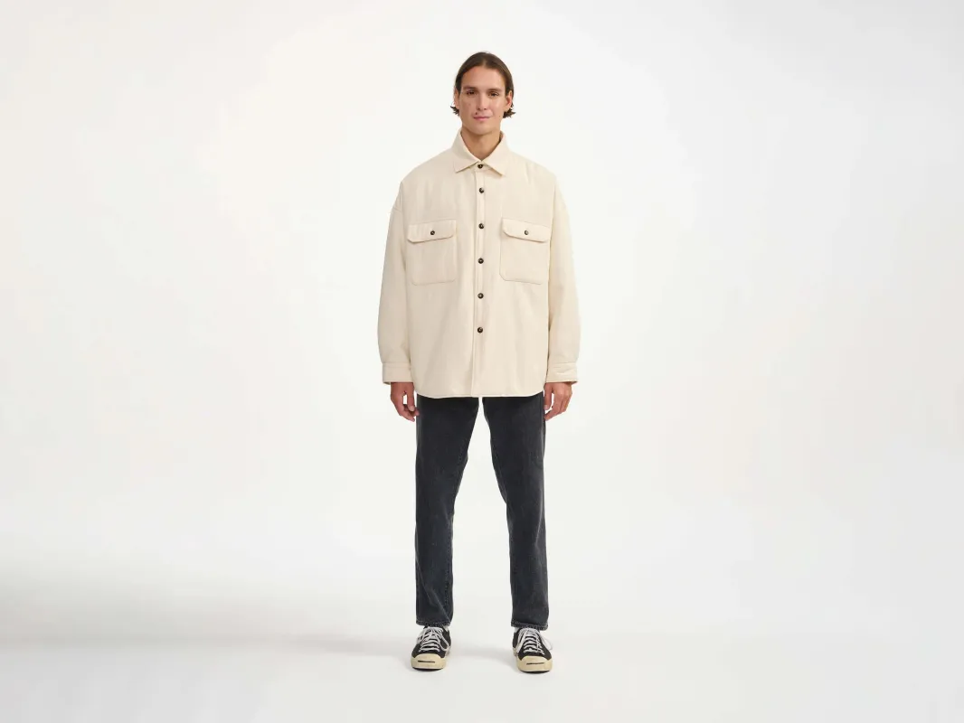lowe overshirt (241 / M / ECRU) sold by Bellrose