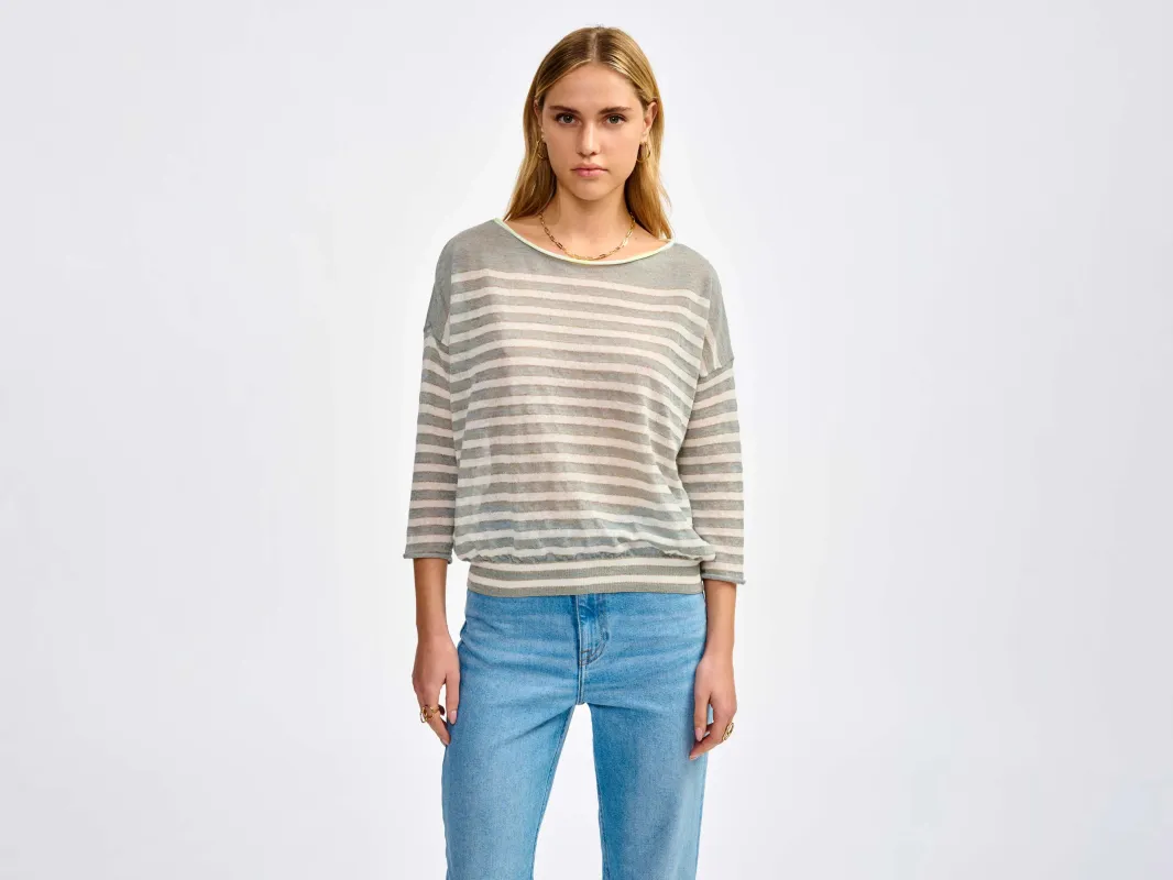 neep sweater (241 / W / STRIPE B) sold by Bellrose