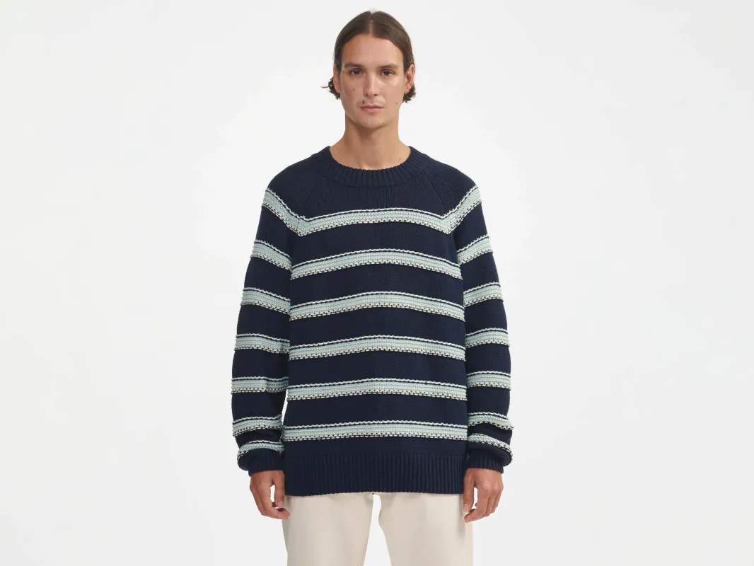 geloc sweater (241 / M / STRIPE B) sold by Bellrose