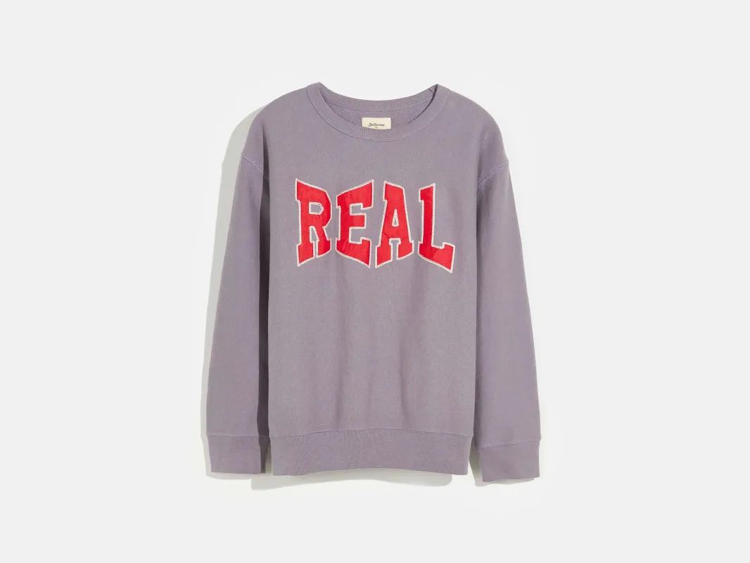 fago sweatshirt (241 / B / CASTLE) made by Bellerose