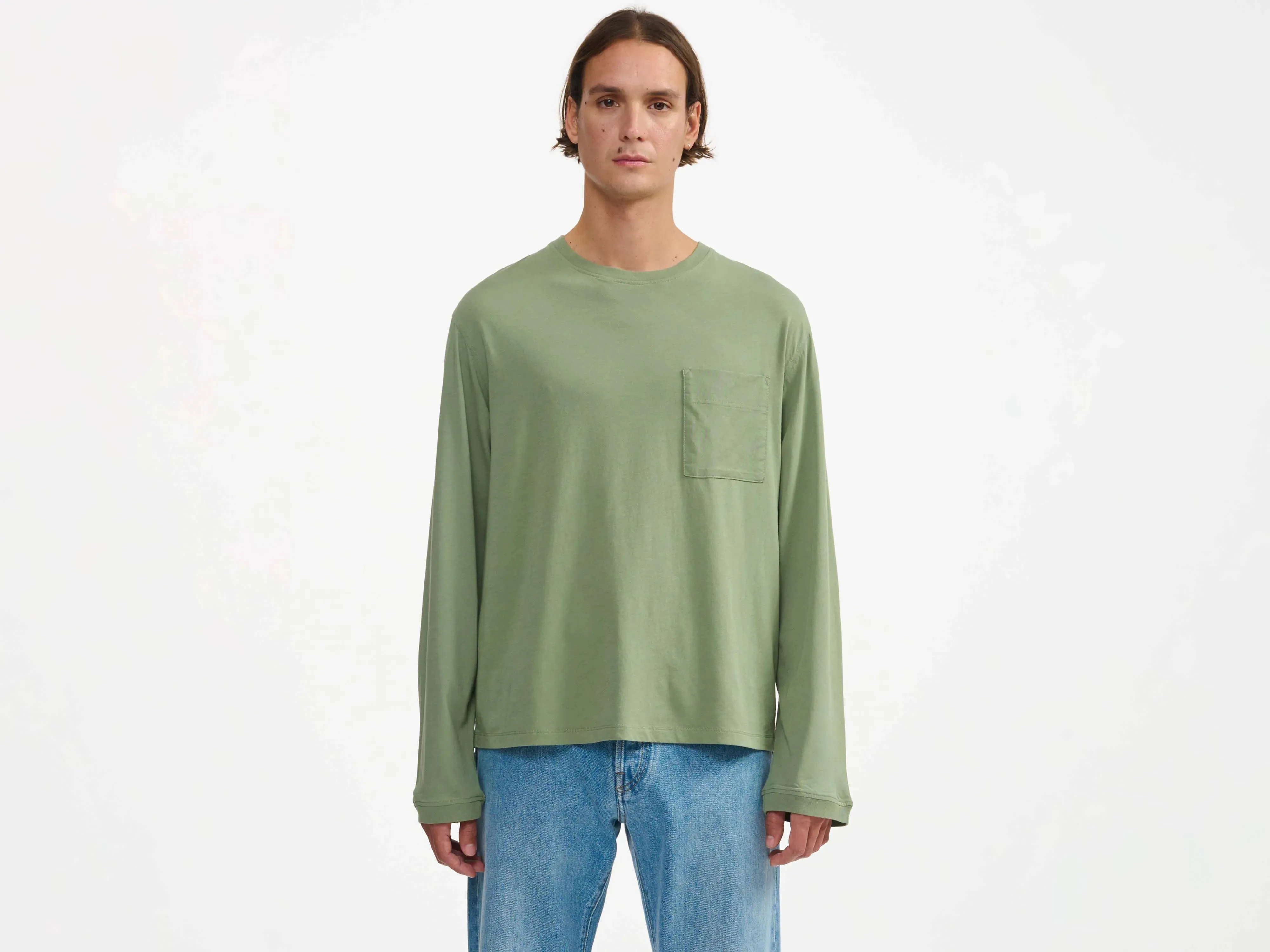 vollie t-shirt (241 / M / EUCALYPTUS) sold by Bellrose