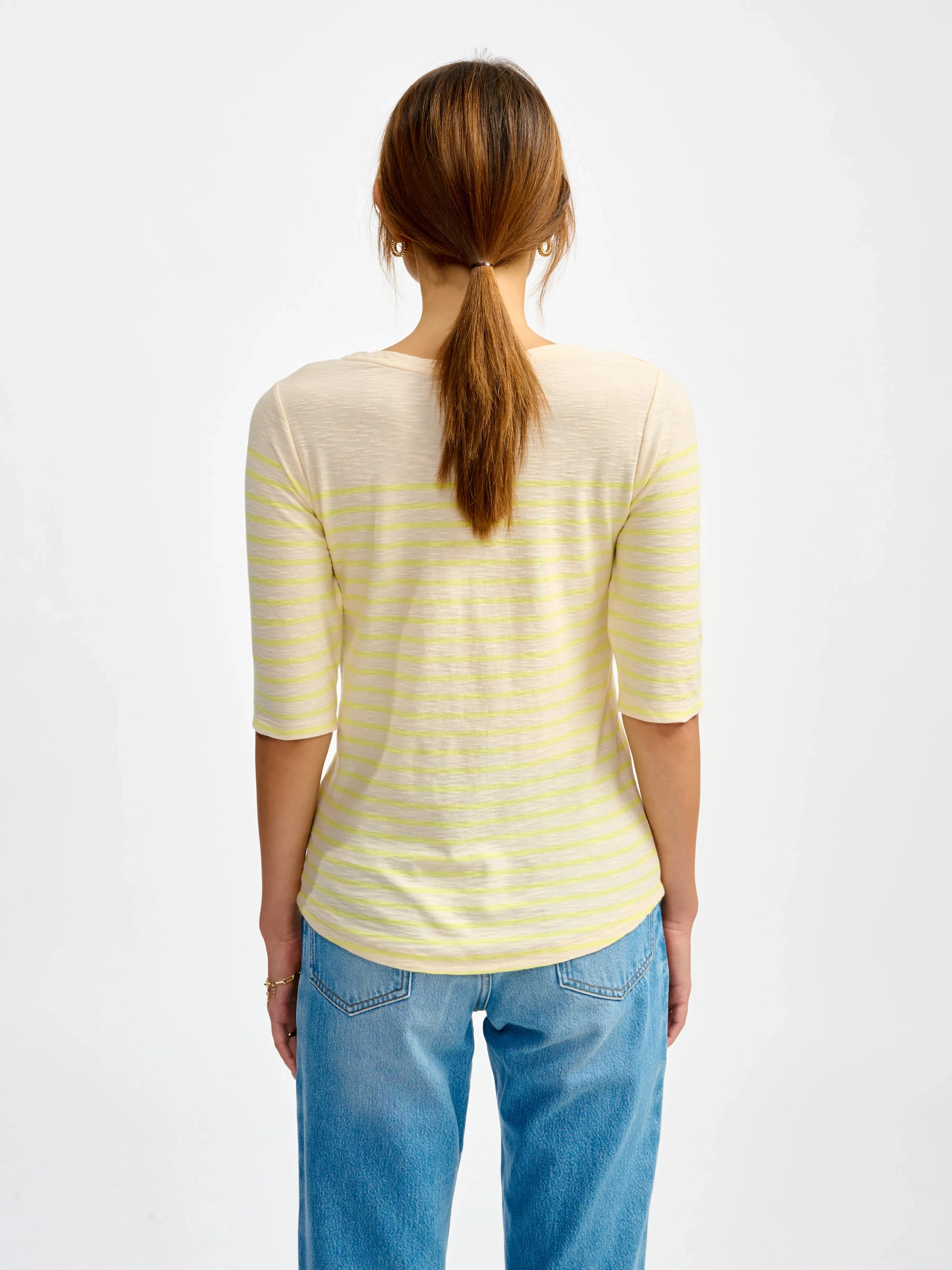 mias t-shirt (241 / W / STRIPE B) sold by Bellrose product image thumbnail 4