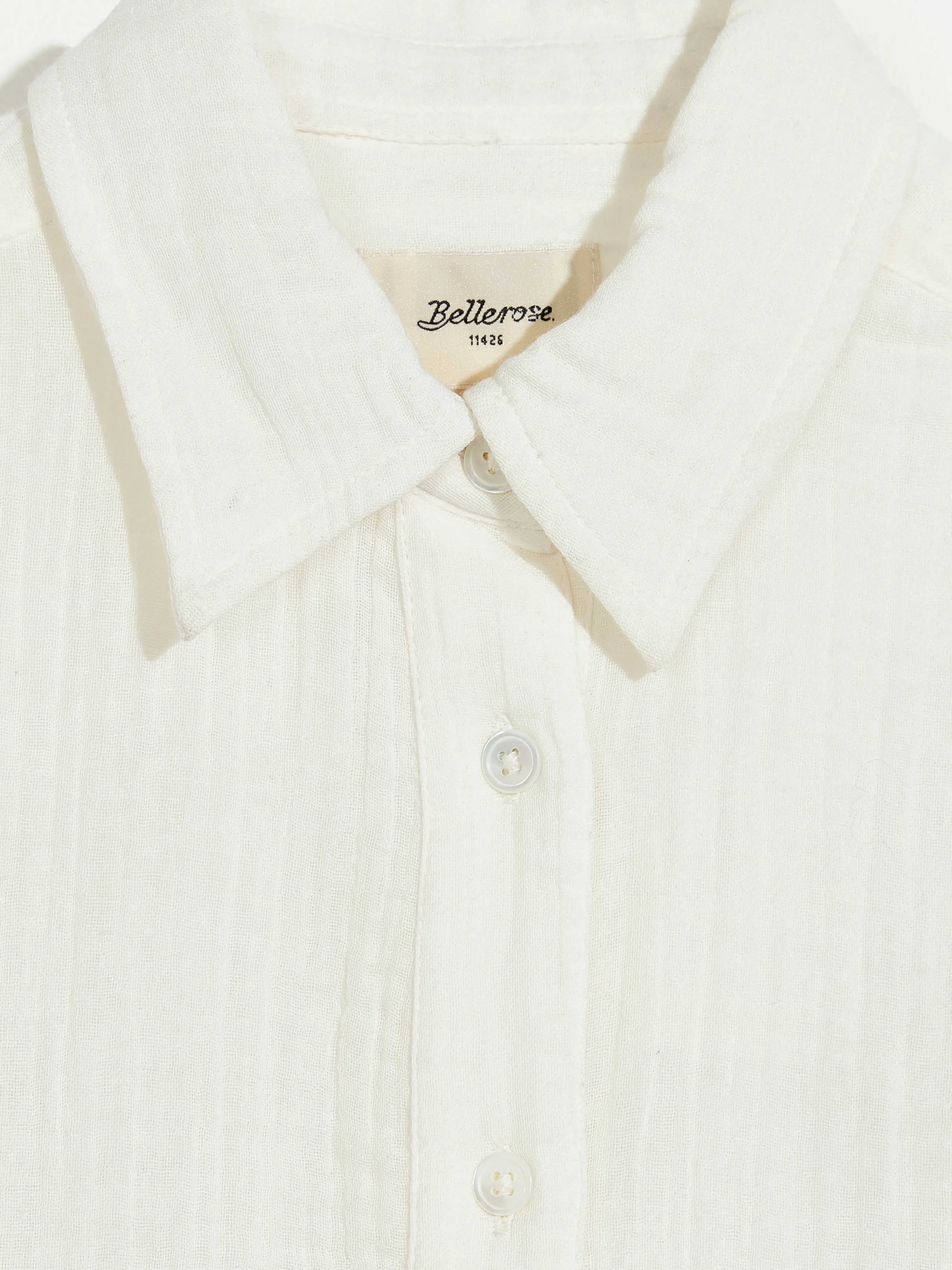 ironie shirt (241 / G / ECRU) sold by Bellrose product image thumbnail 4