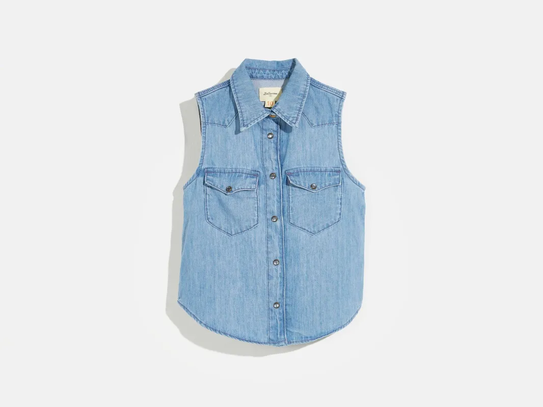 patent shirt (241 / G / MD BLUE BLEACH) sold by Bellrose