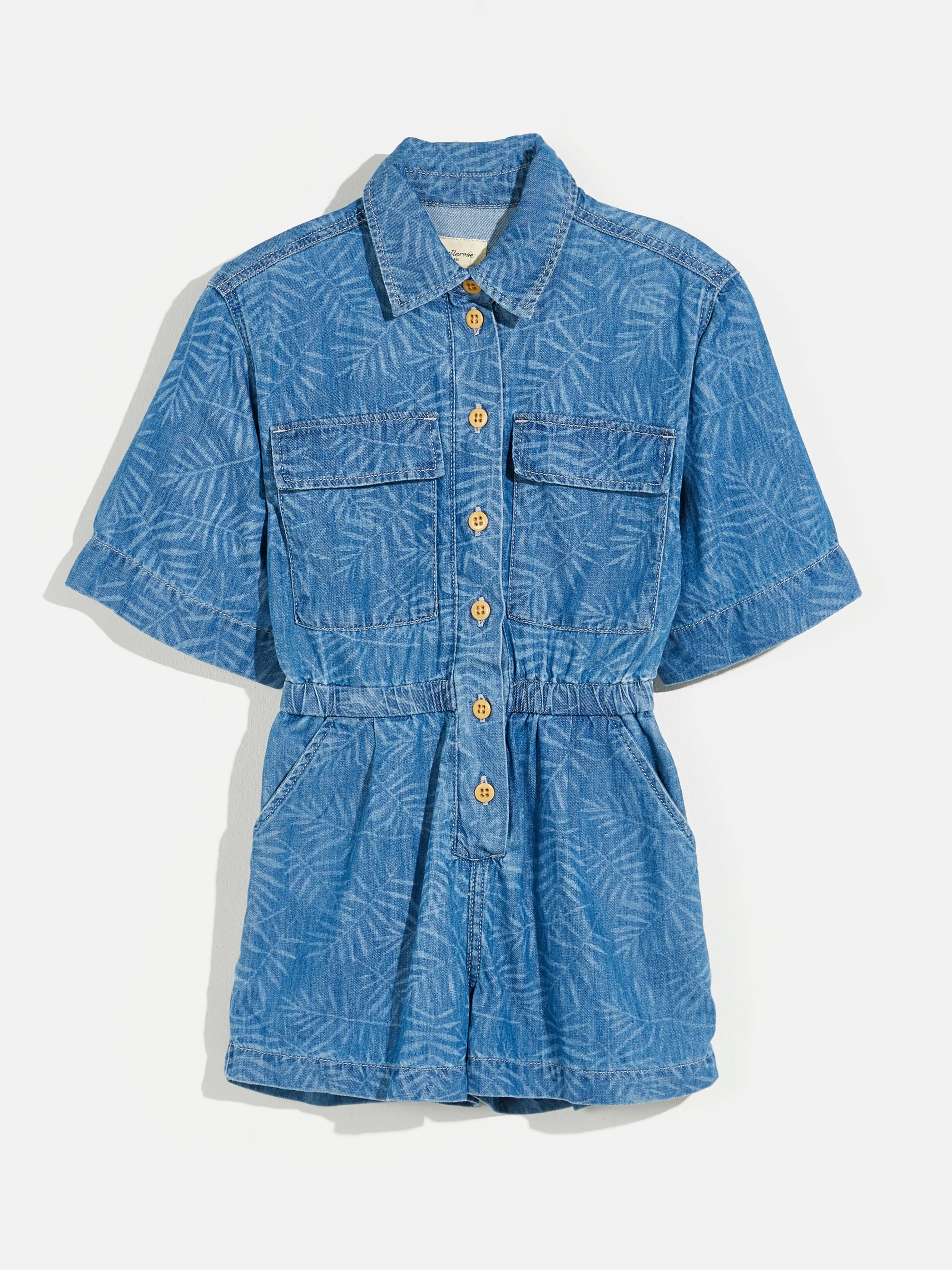 pilates jumpsuit (241 / G / MD BLUE BLEACH) sold by Bellrose product image thumbnail 2