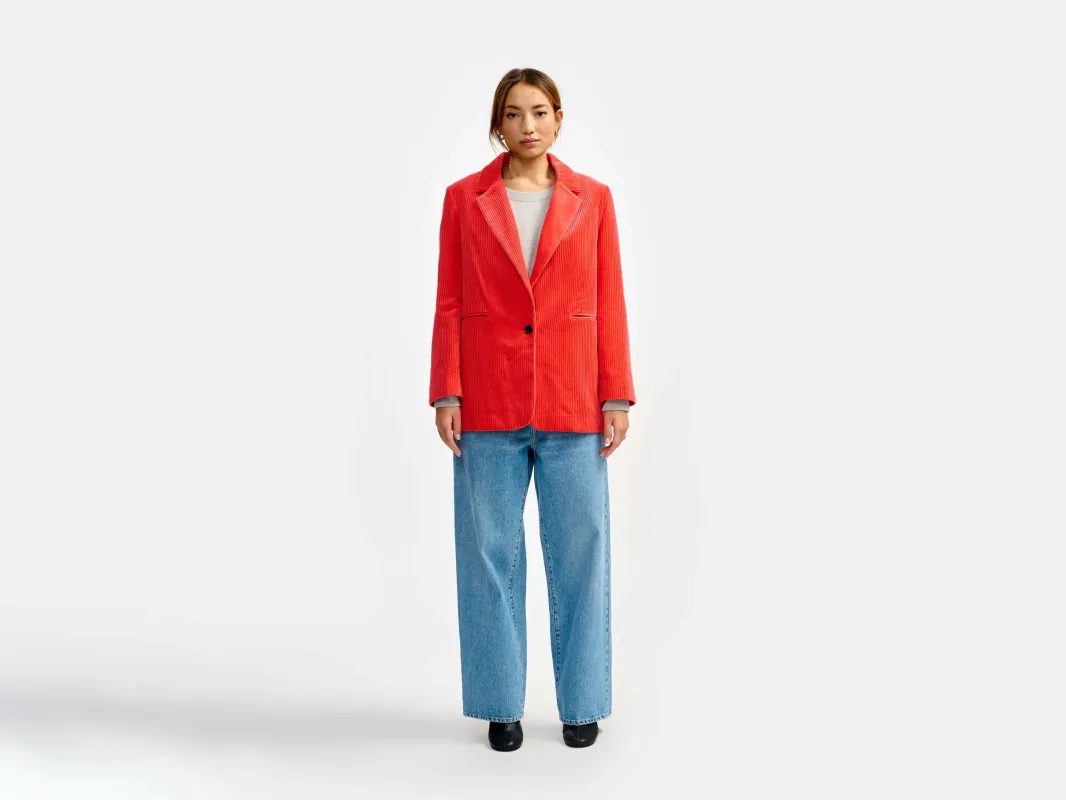 Veil blazer (241 / W / CORAIL) made by Bellerose
