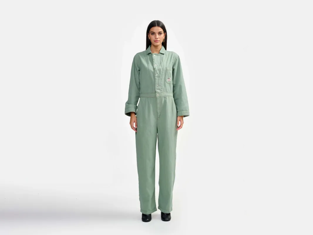 polo jumpsuit (241 / W / EUCALYPTUS) sold by Bellrose