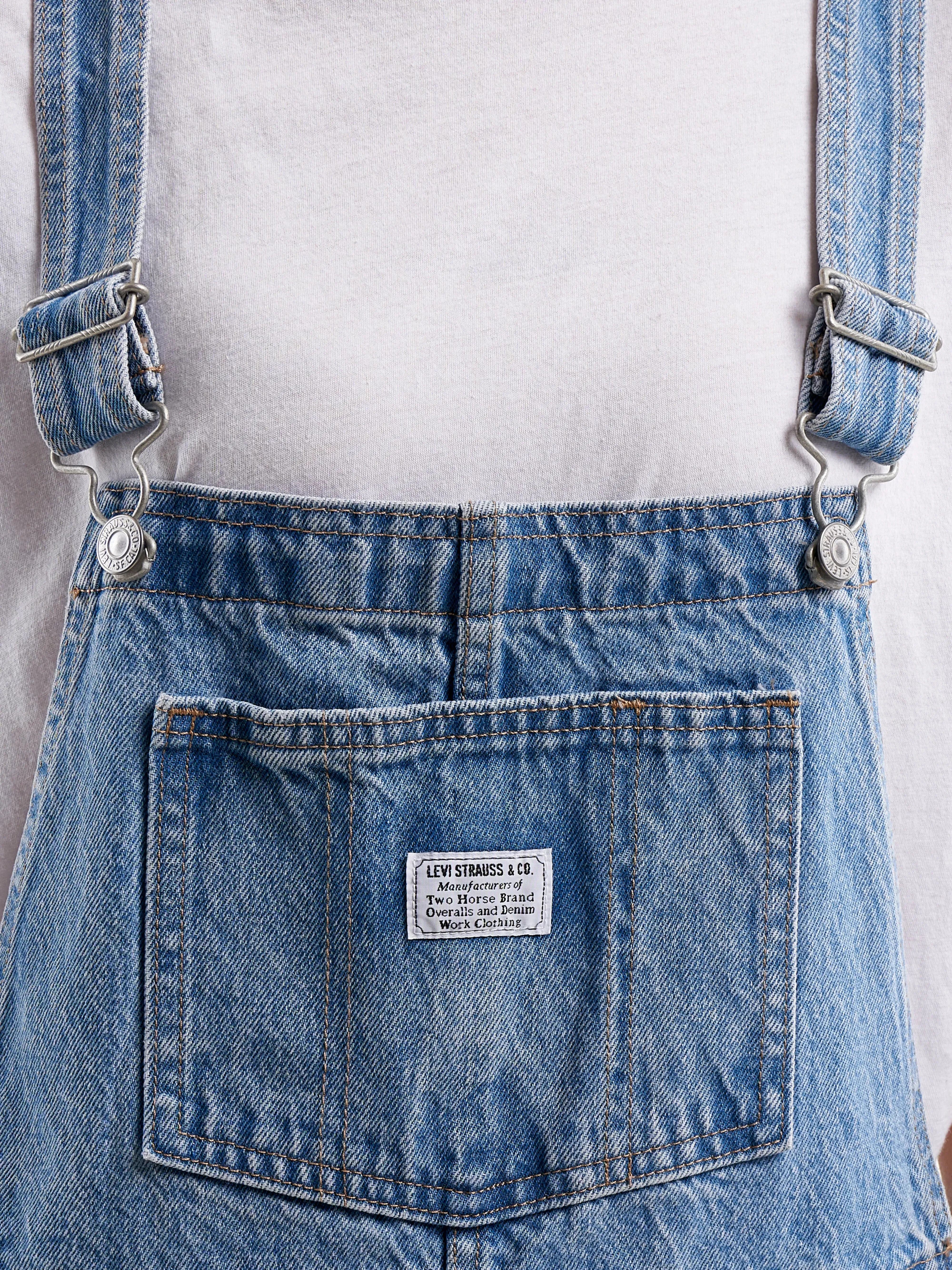 vintage overall for women (241 / W / LT STONE WASH) sold by Bellrose product image thumbnail 4