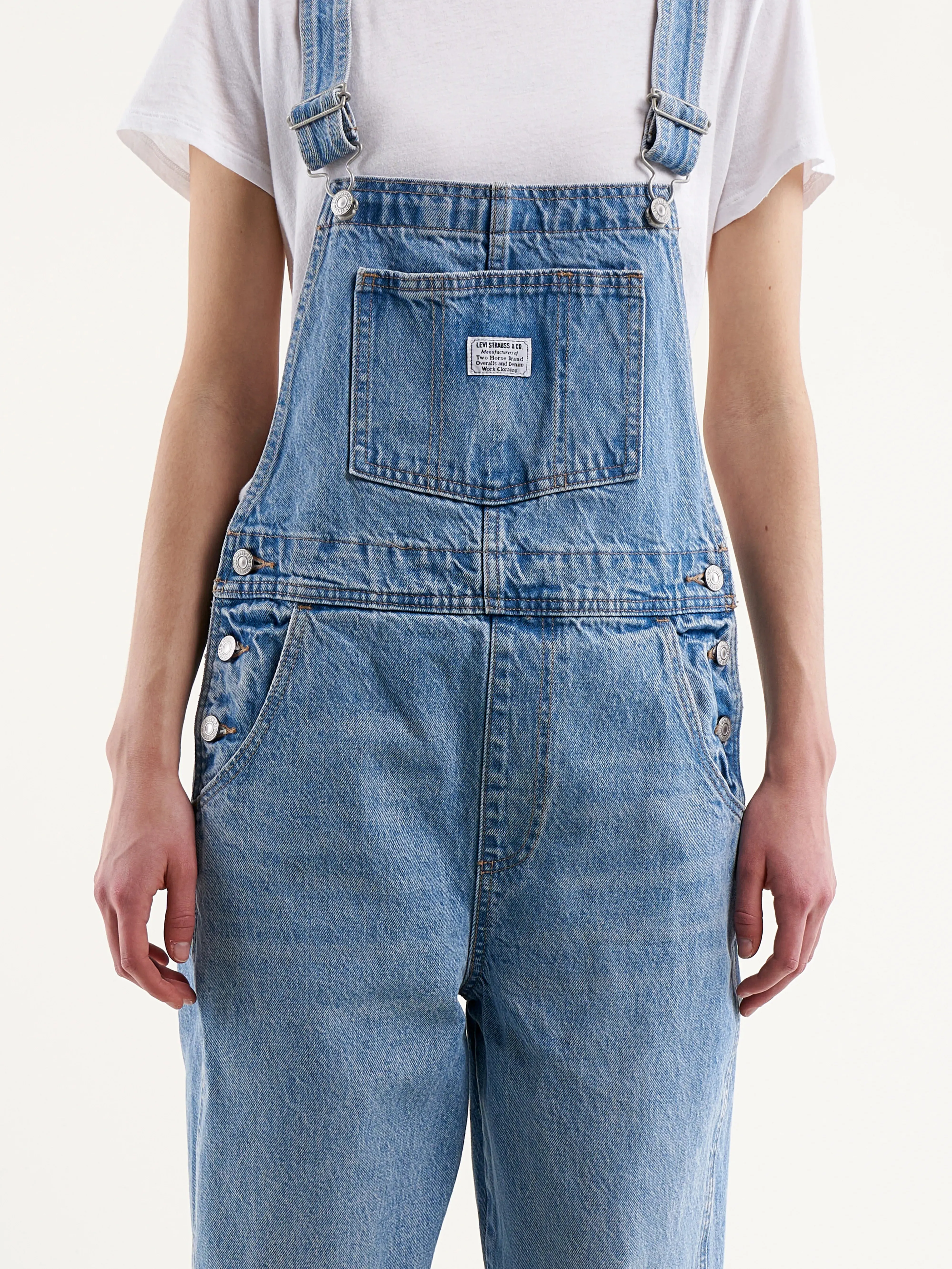 vintage overall for women (241 / W / LT STONE WASH) sold by Bellrose product image thumbnail 5