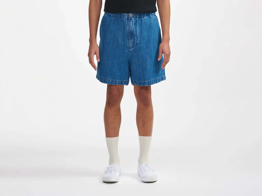 pug shorts (241 / M / MD BLUE BLEACH) sold by Bellrose