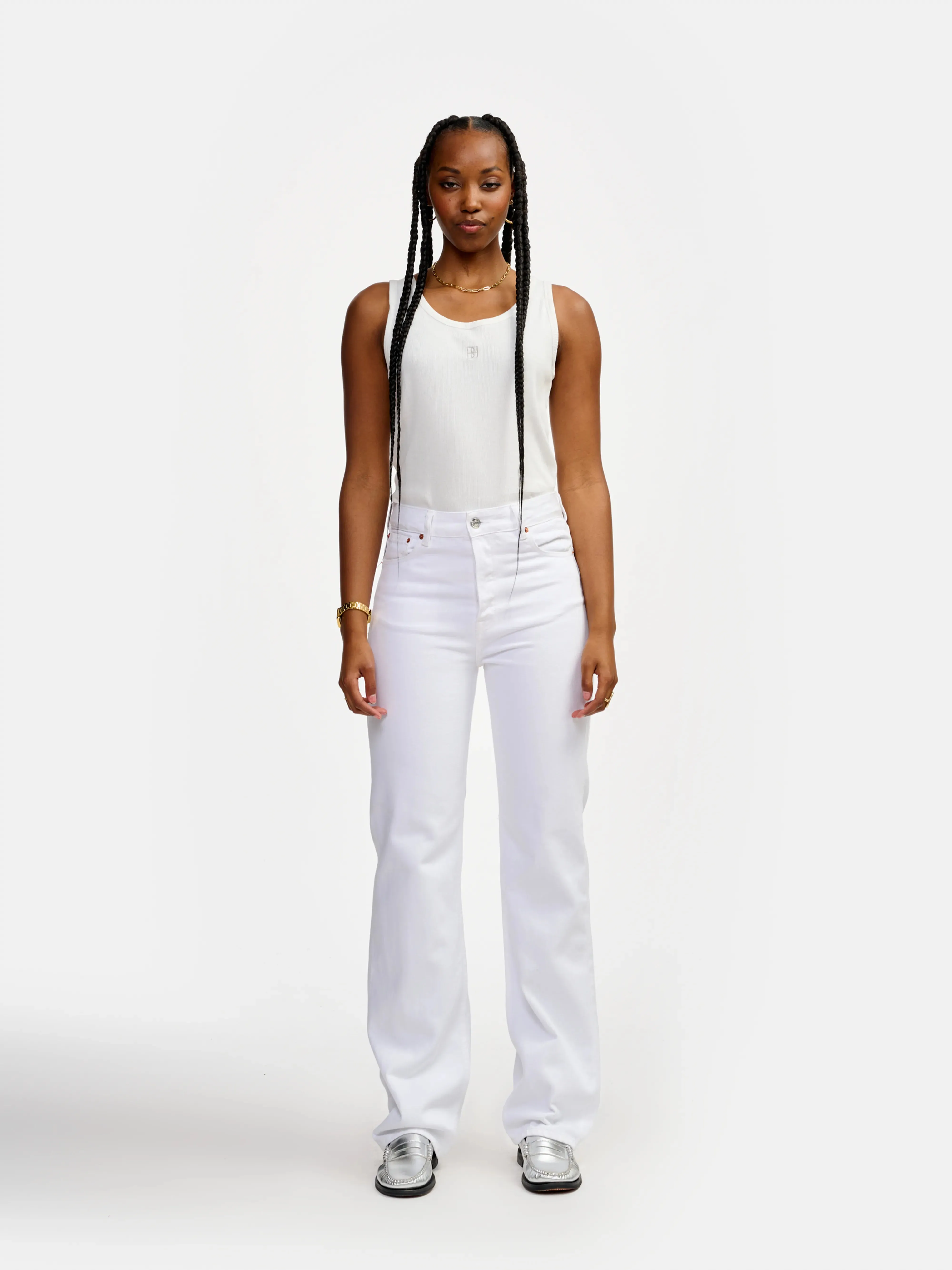 pony jeans (241 / W / WHITE) sold by Bellrose product image thumbnail 2