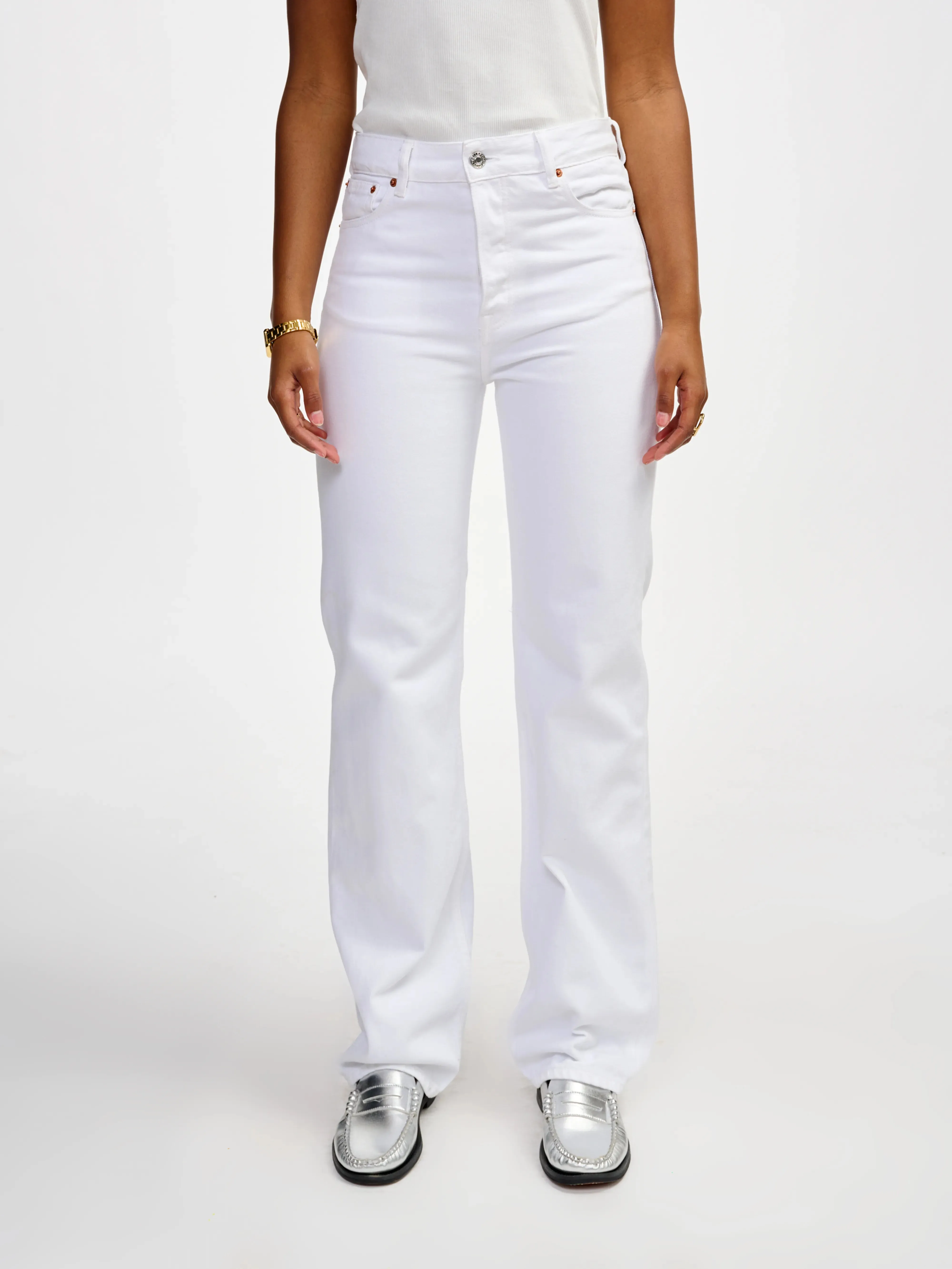 pony jeans (241 / W / WHITE) sold by Bellrose product image thumbnail 3