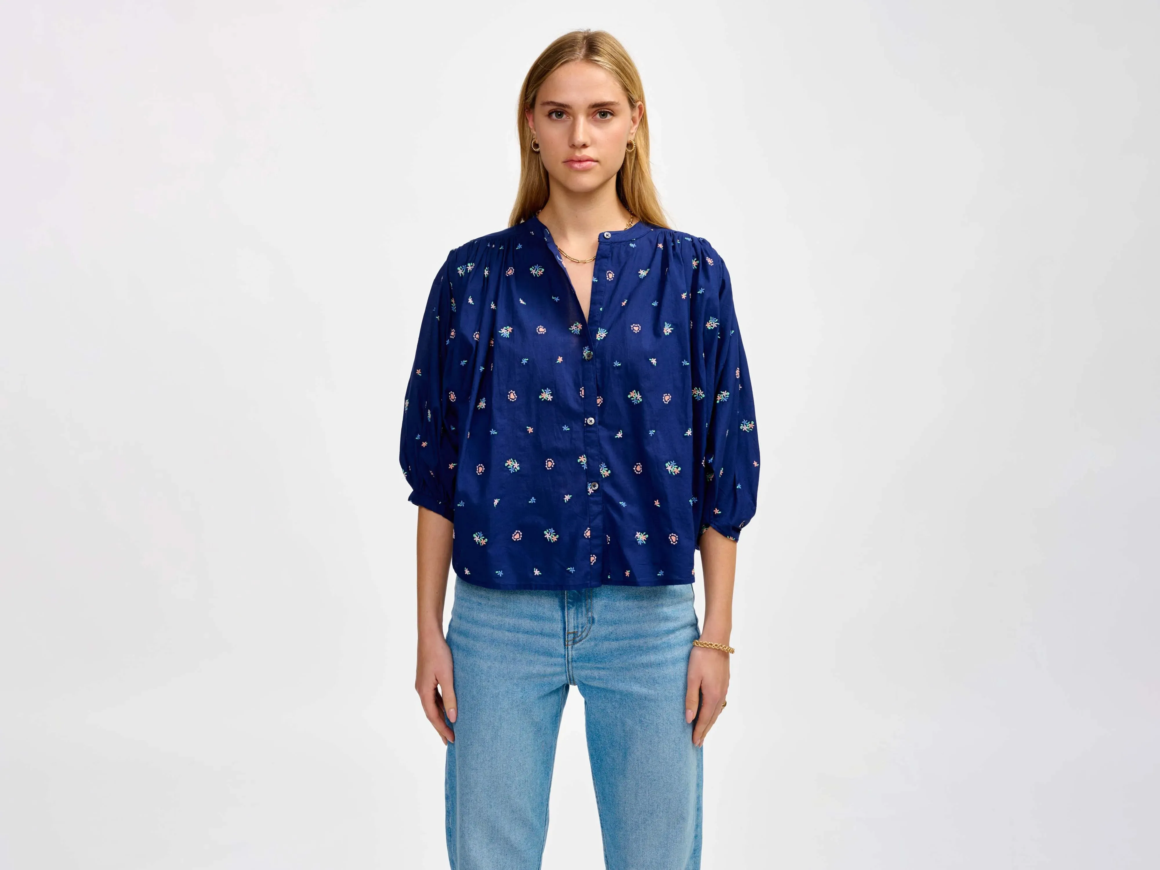 ink blouse (241 / W / COMBO A) sold by Bellrose