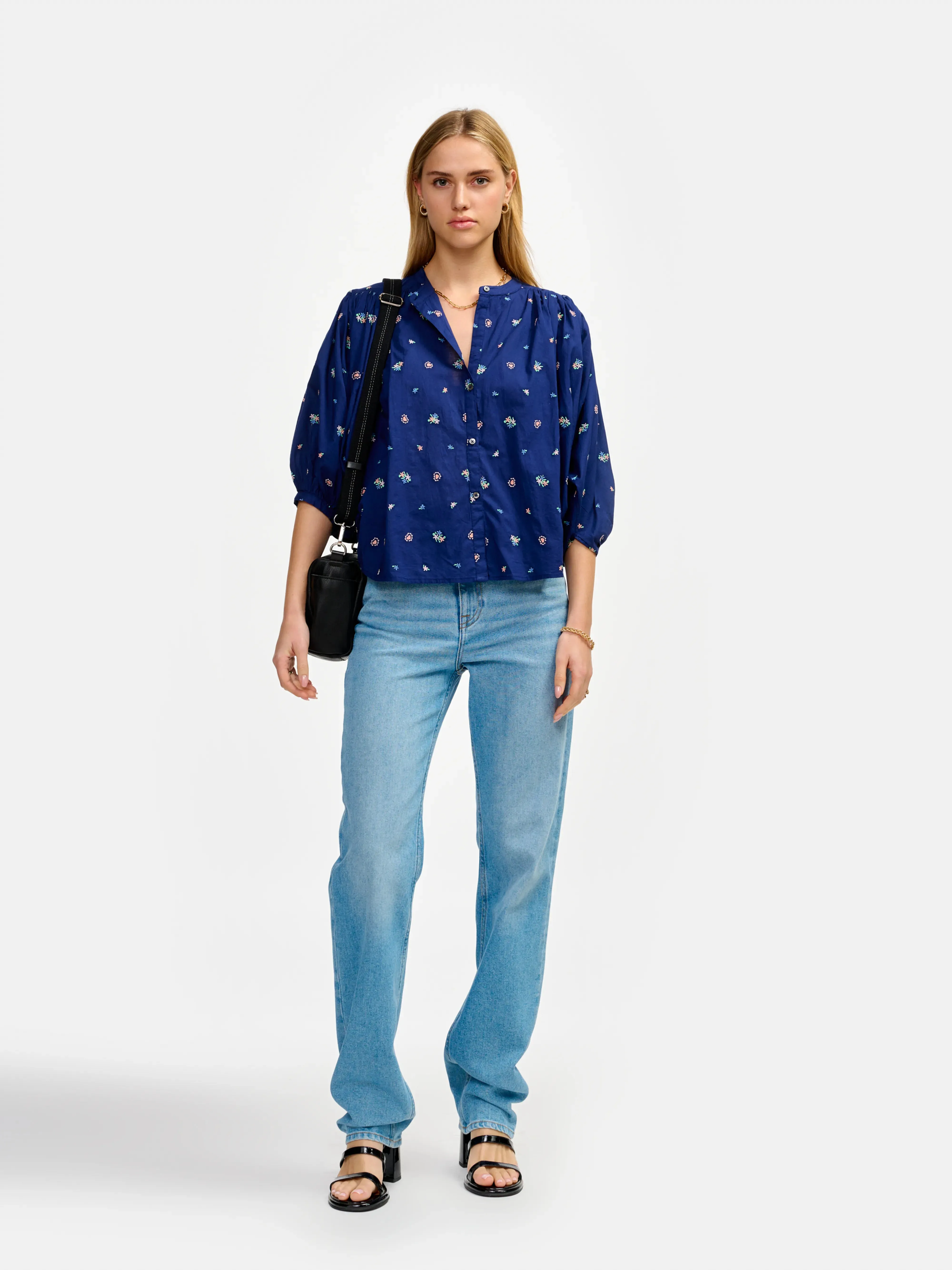 ink blouse (241 / W / COMBO A) sold by Bellrose product image thumbnail 3