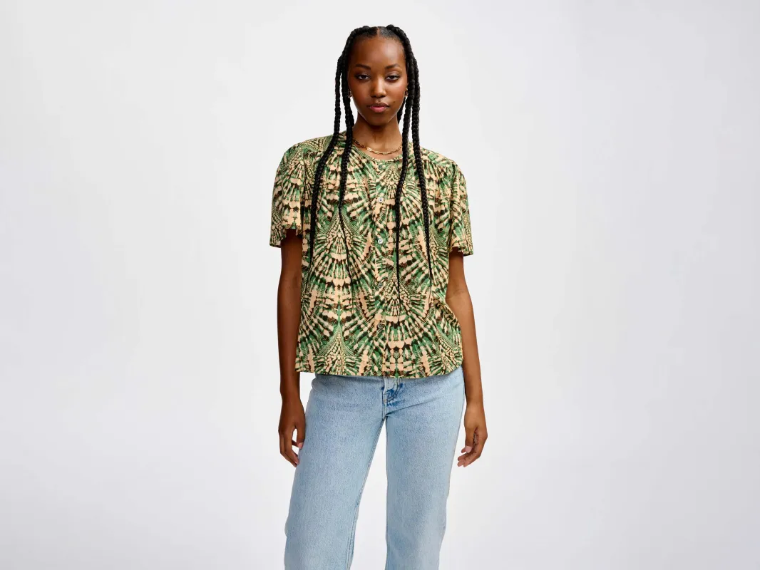 plum blouse (241 / W / COMBO A) sold by Bellrose