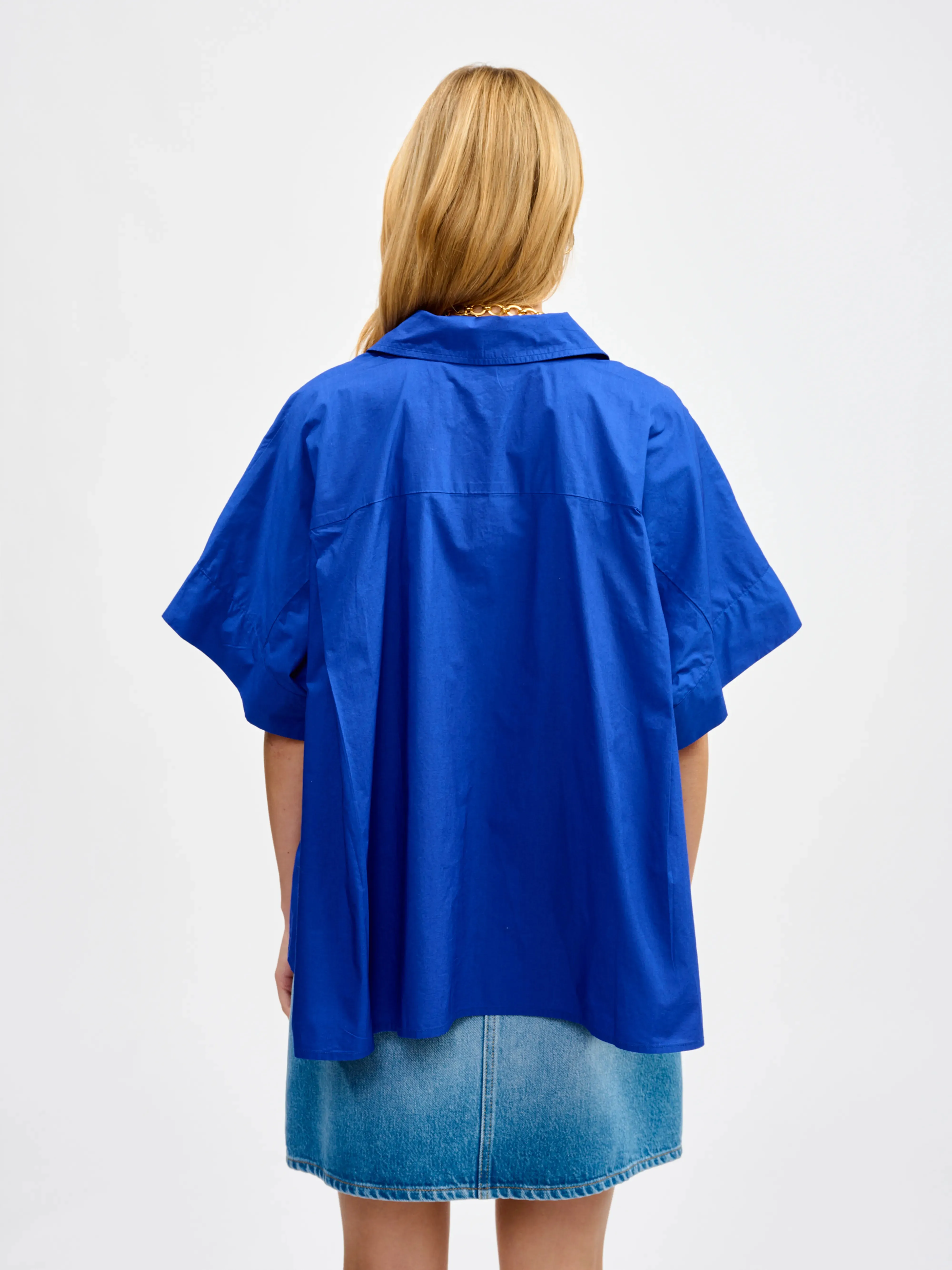 cosmic blouse (241 / W / LAZULI) sold by Bellrose product image thumbnail 4