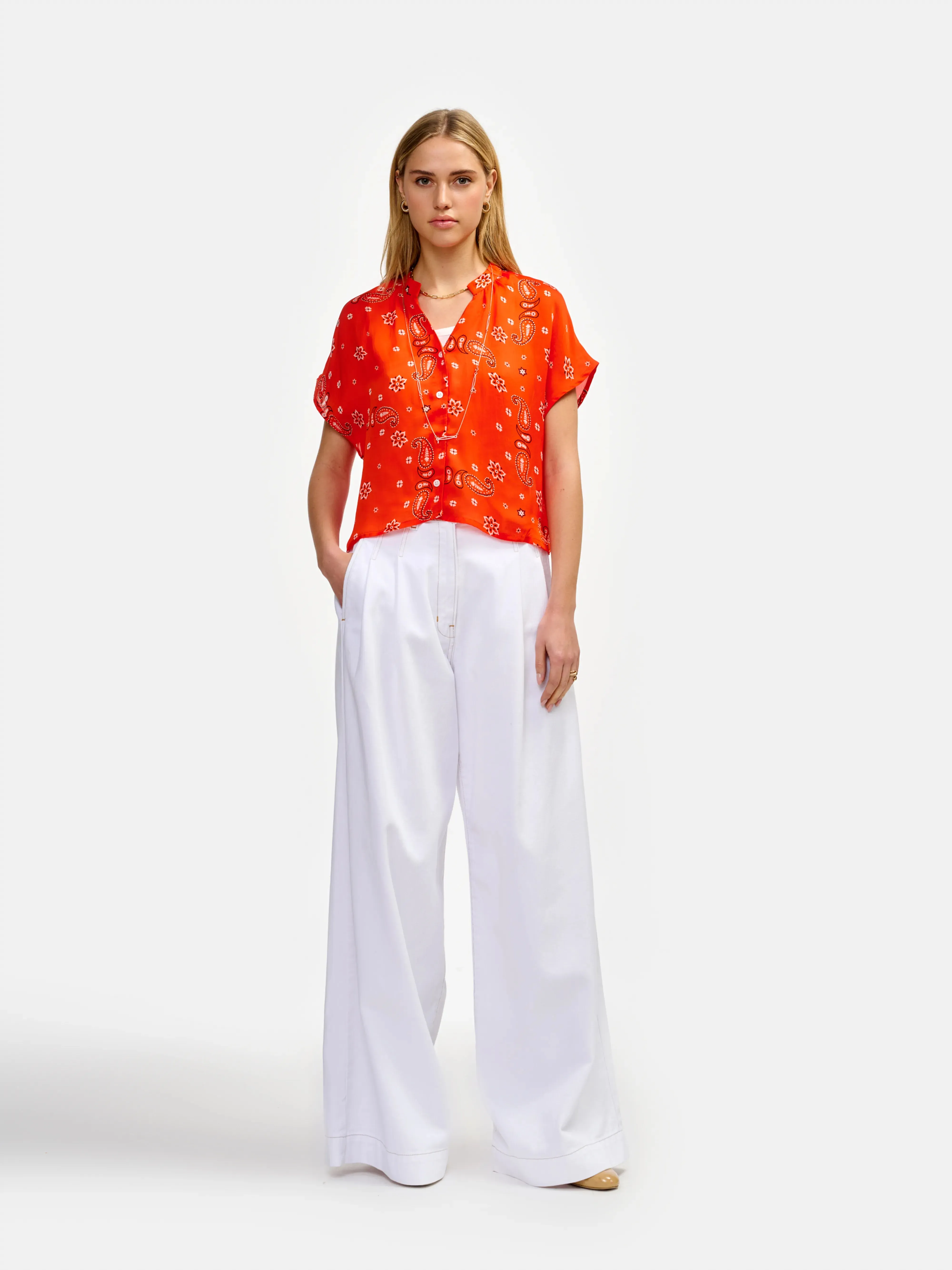 cleo blouse (241 / W / COMBO A) sold by Bellrose product image thumbnail 3