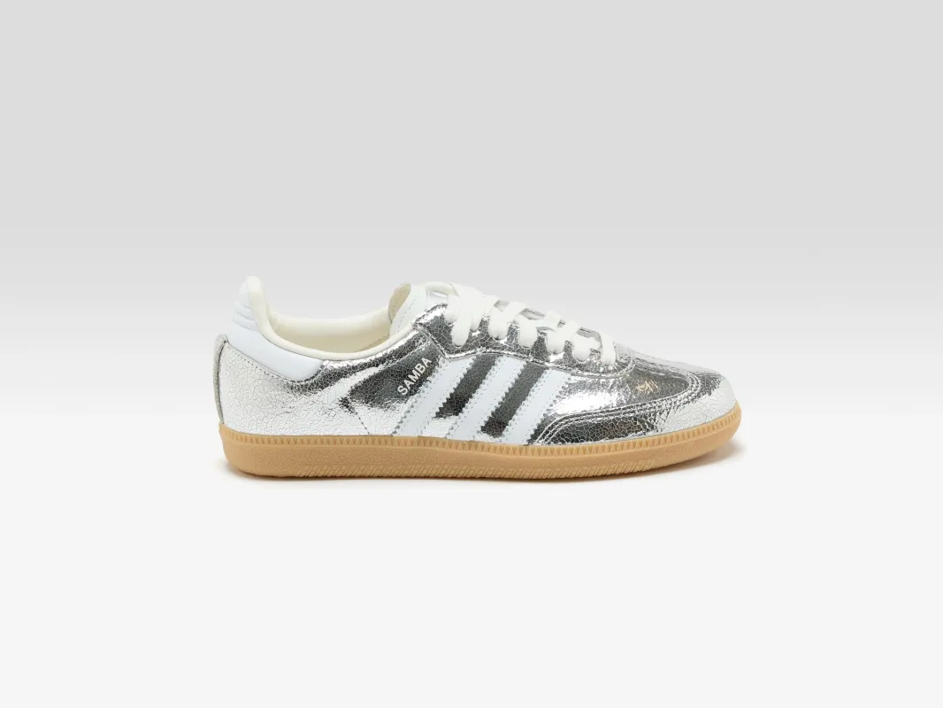 Samba OG for Women  (251 / W / SILVER) sold by Bellrose
