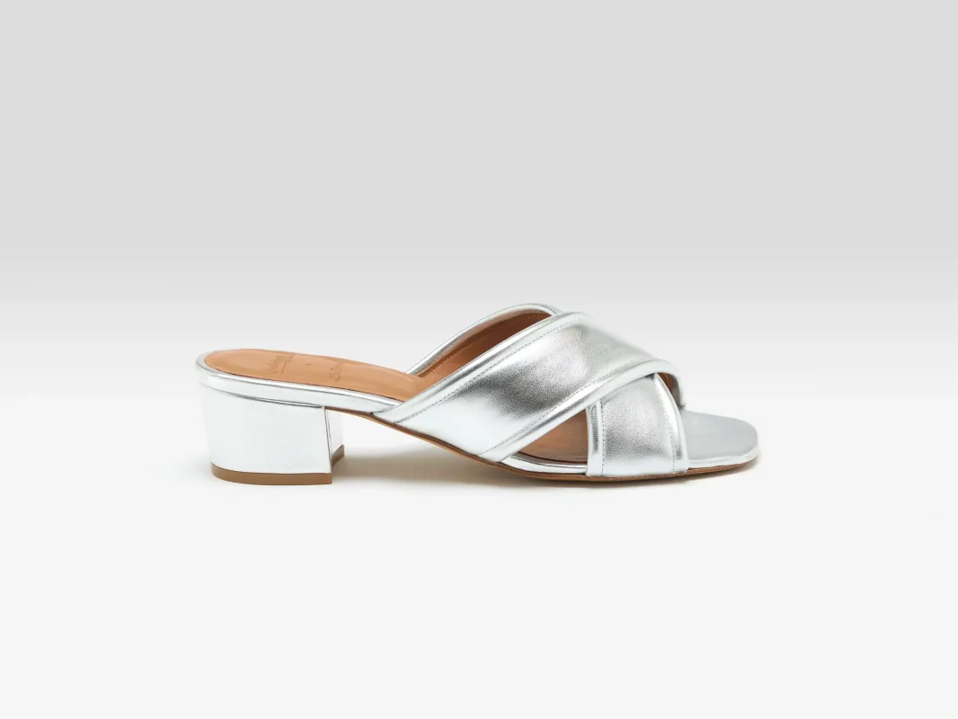 Grace Mules   (251 / W / SILVER) sold by Bellrose