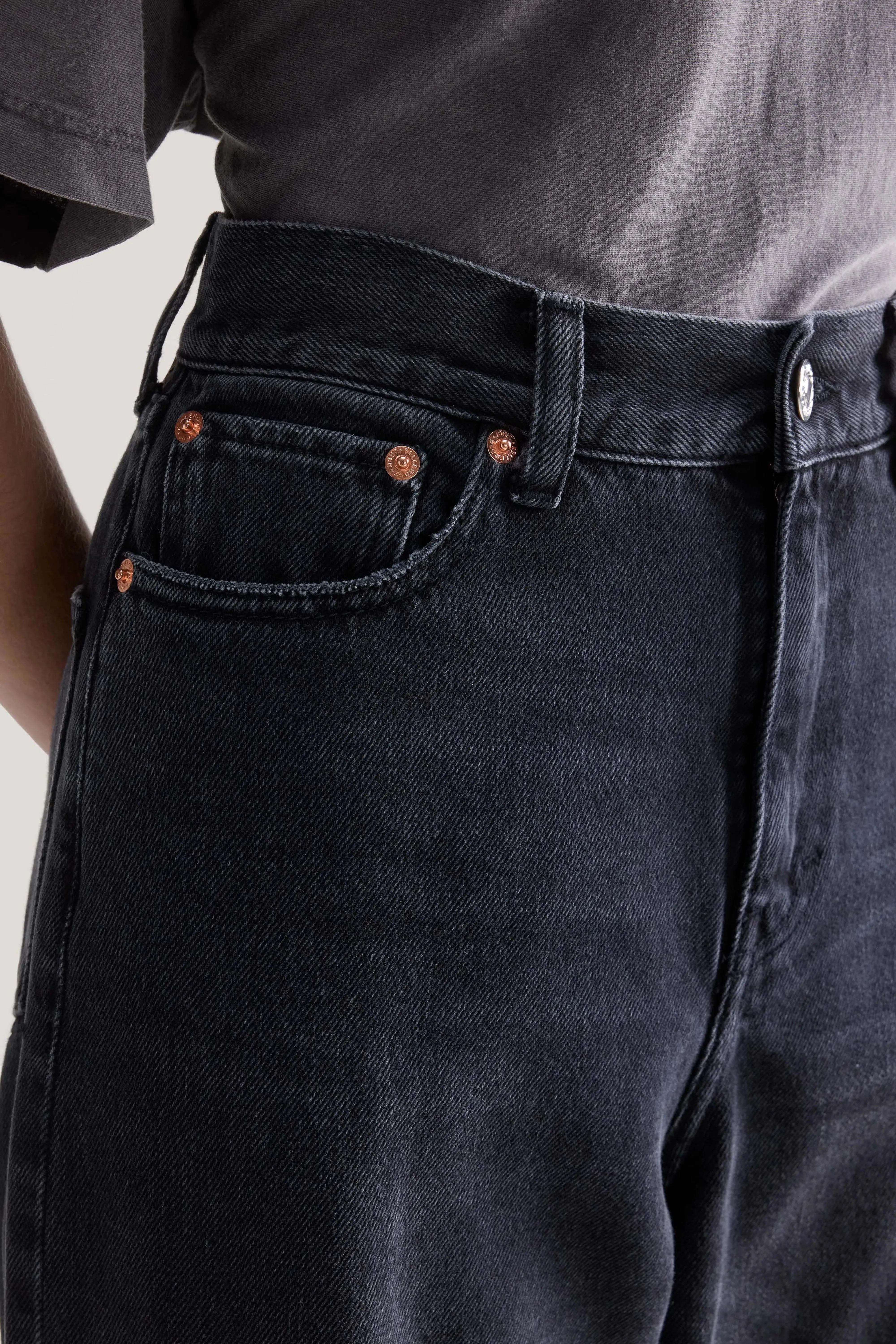 Denim N. 64 wide jeans (252 / W / USED BLACK) sold by Bellrose product image thumbnail 5