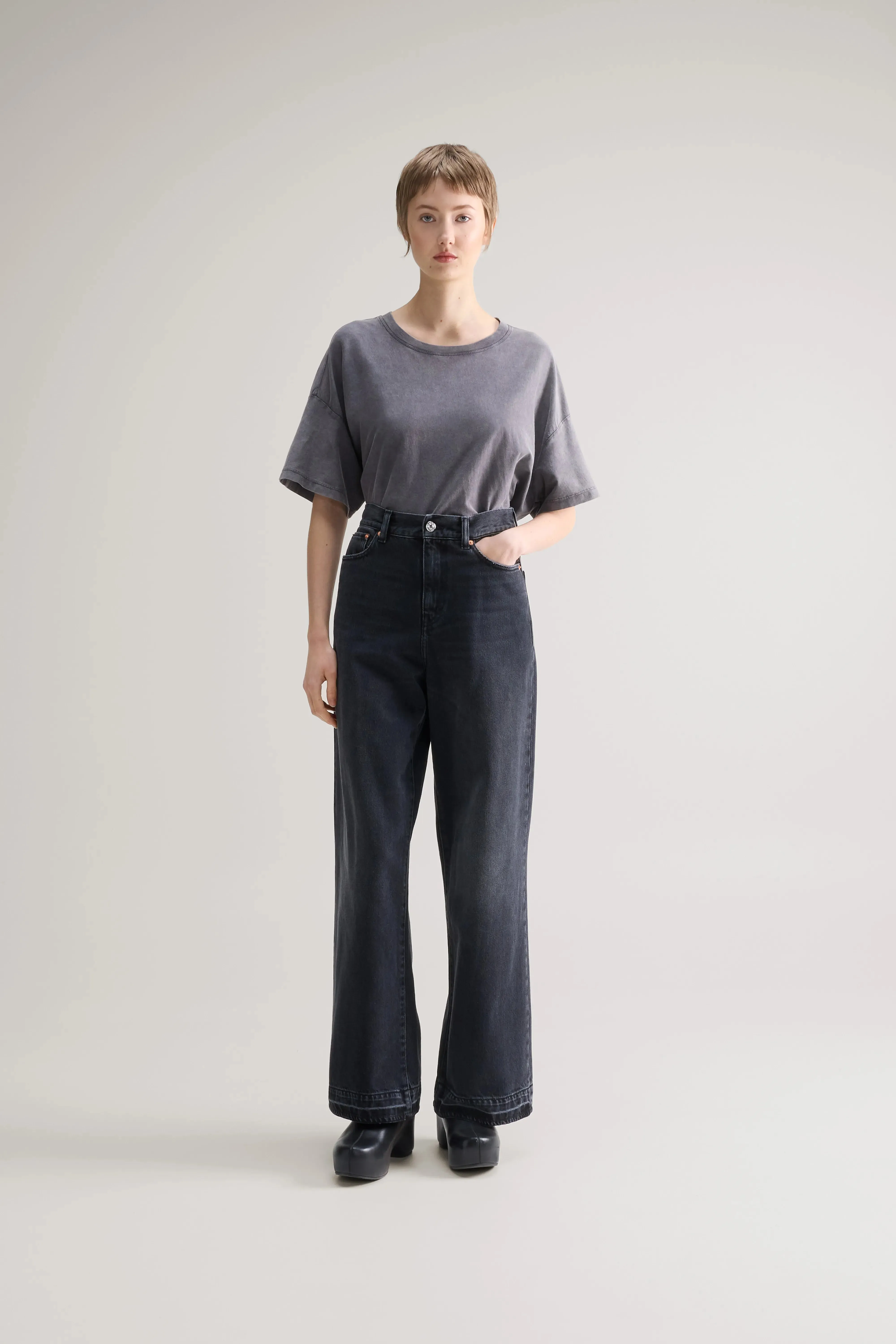 Denim N. 64 wide jeans (252 / W / USED BLACK) sold by Bellrose product image thumbnail 2