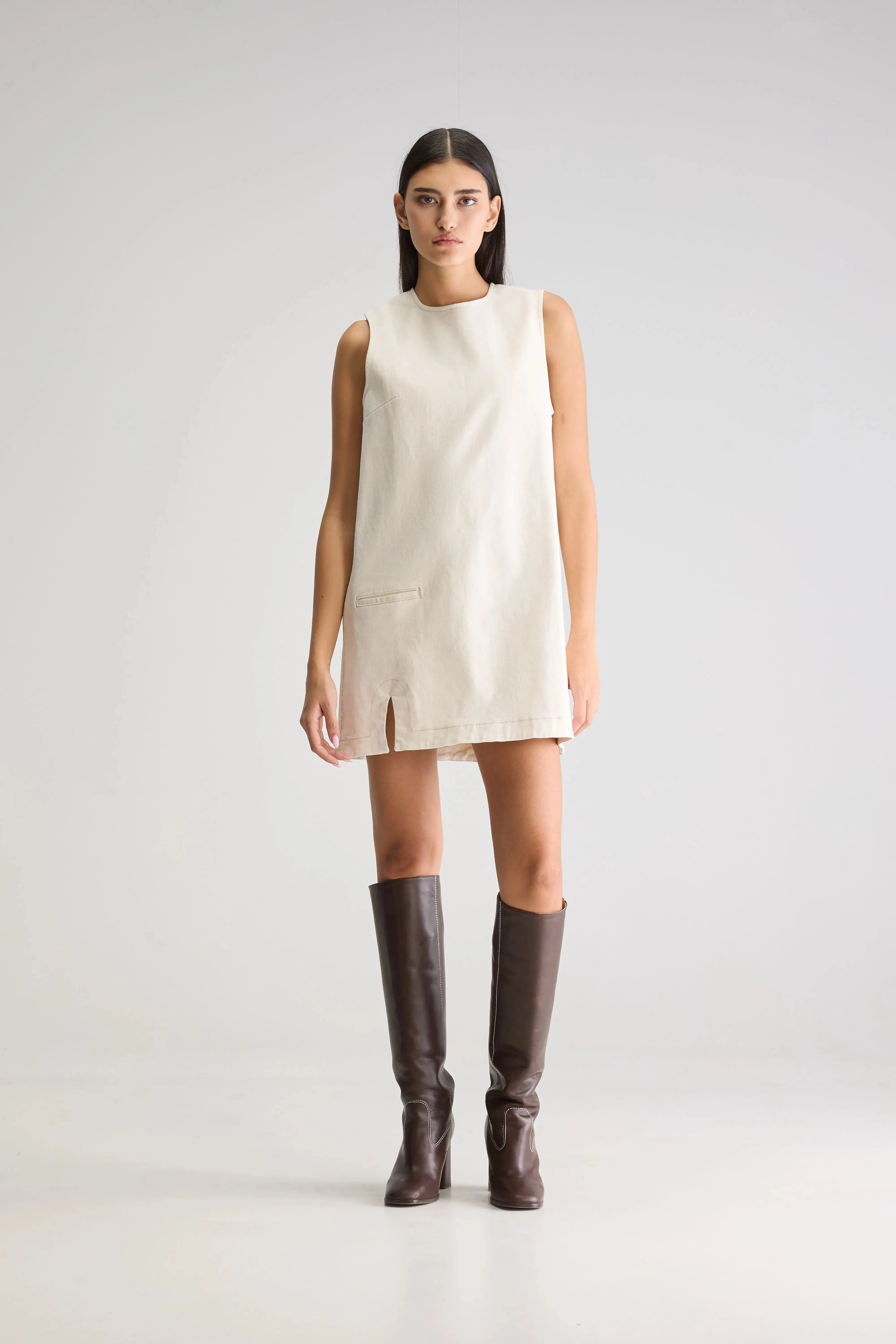 Gapily mini dress (251 / W / NATURAL) sold by Bellrose product image thumbnail 2