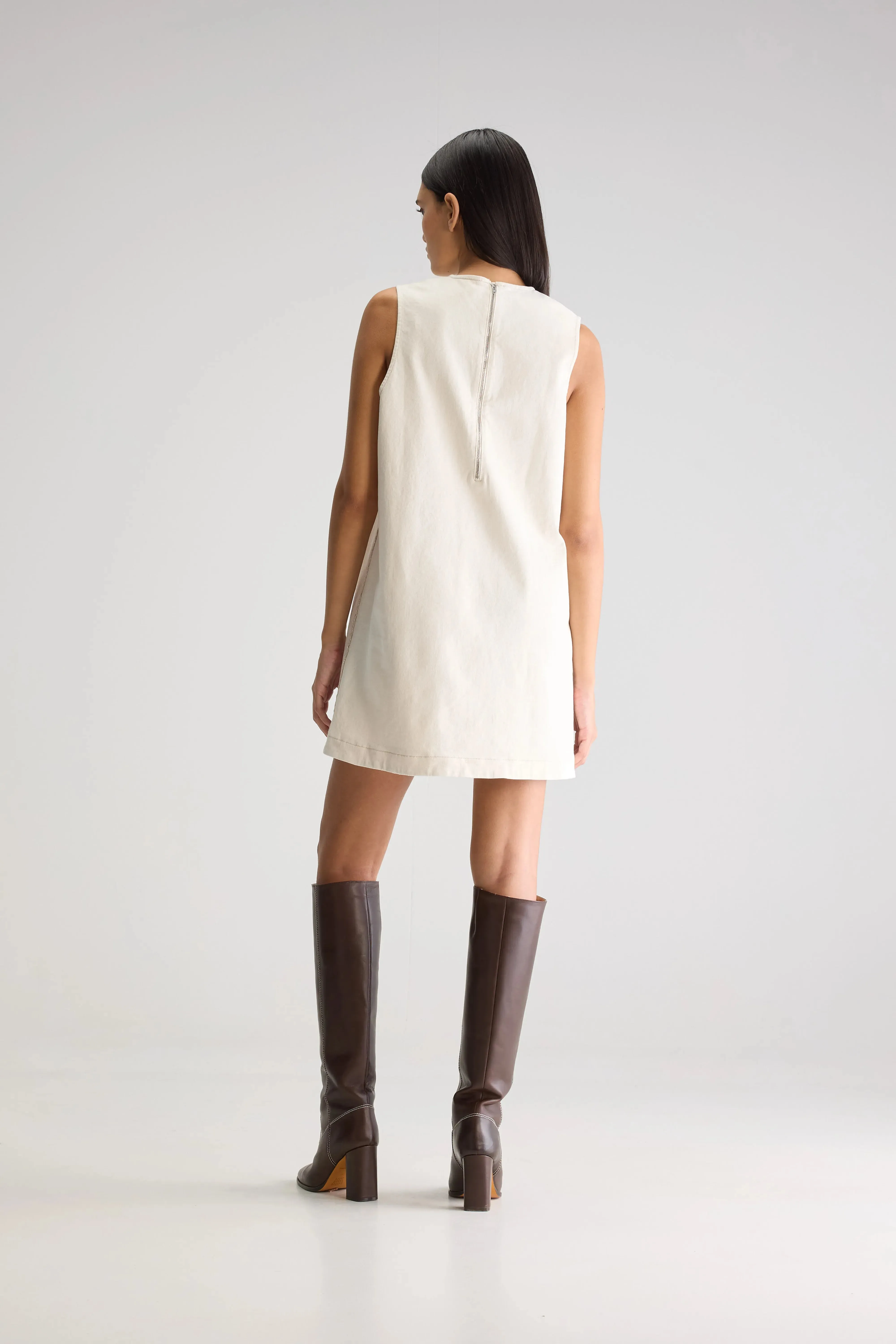 Gapily mini dress (251 / W / NATURAL) sold by Bellrose product image thumbnail 3