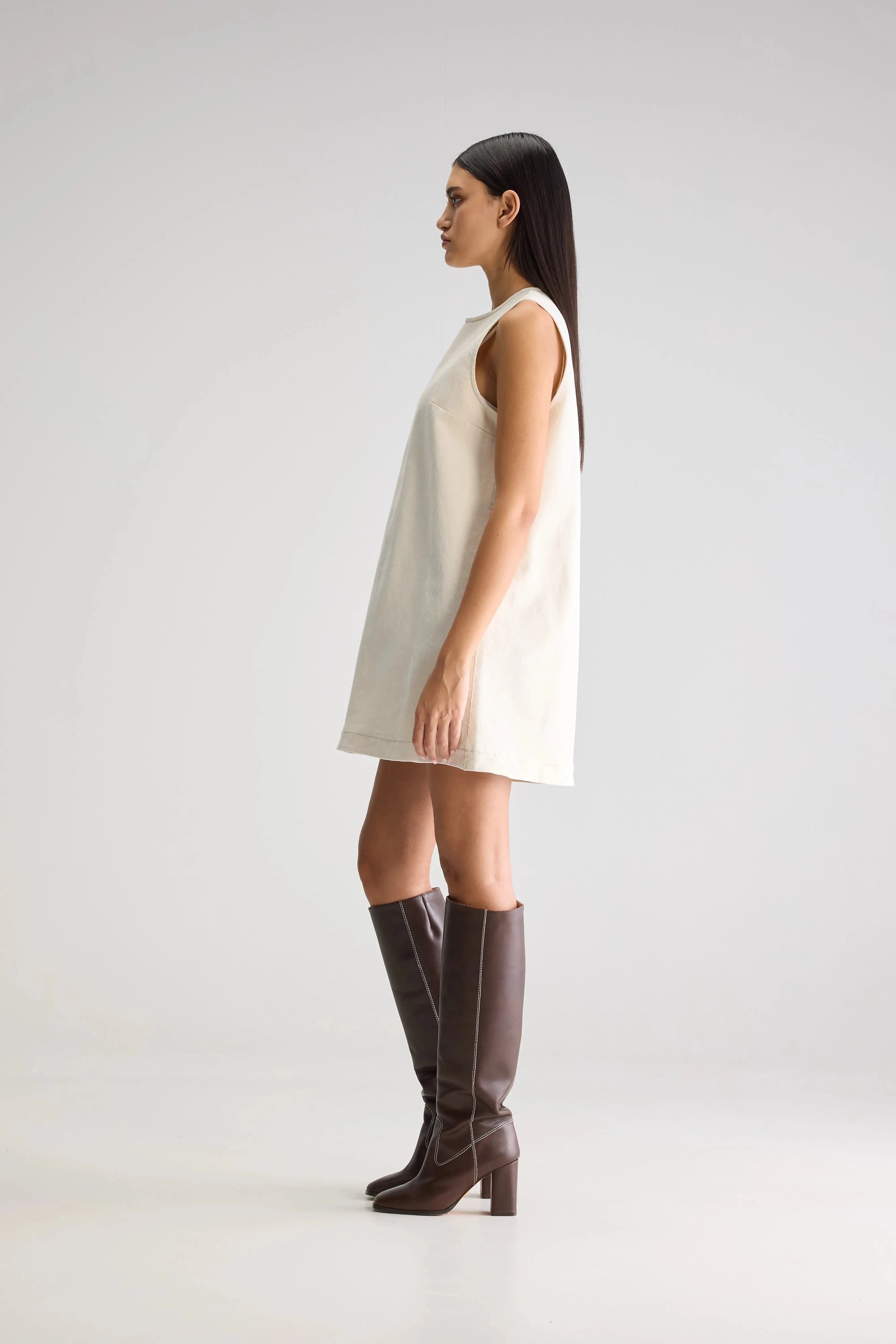 Gapily mini dress (251 / W / NATURAL) sold by Bellrose product image thumbnail 4