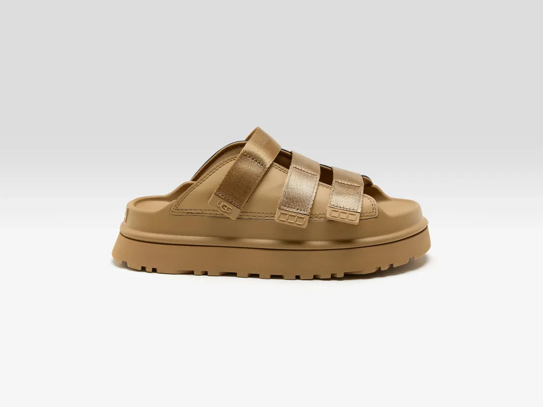 GoldenGlow Sandals for Women  (251 / W / BEIGE) sold by Bellrose