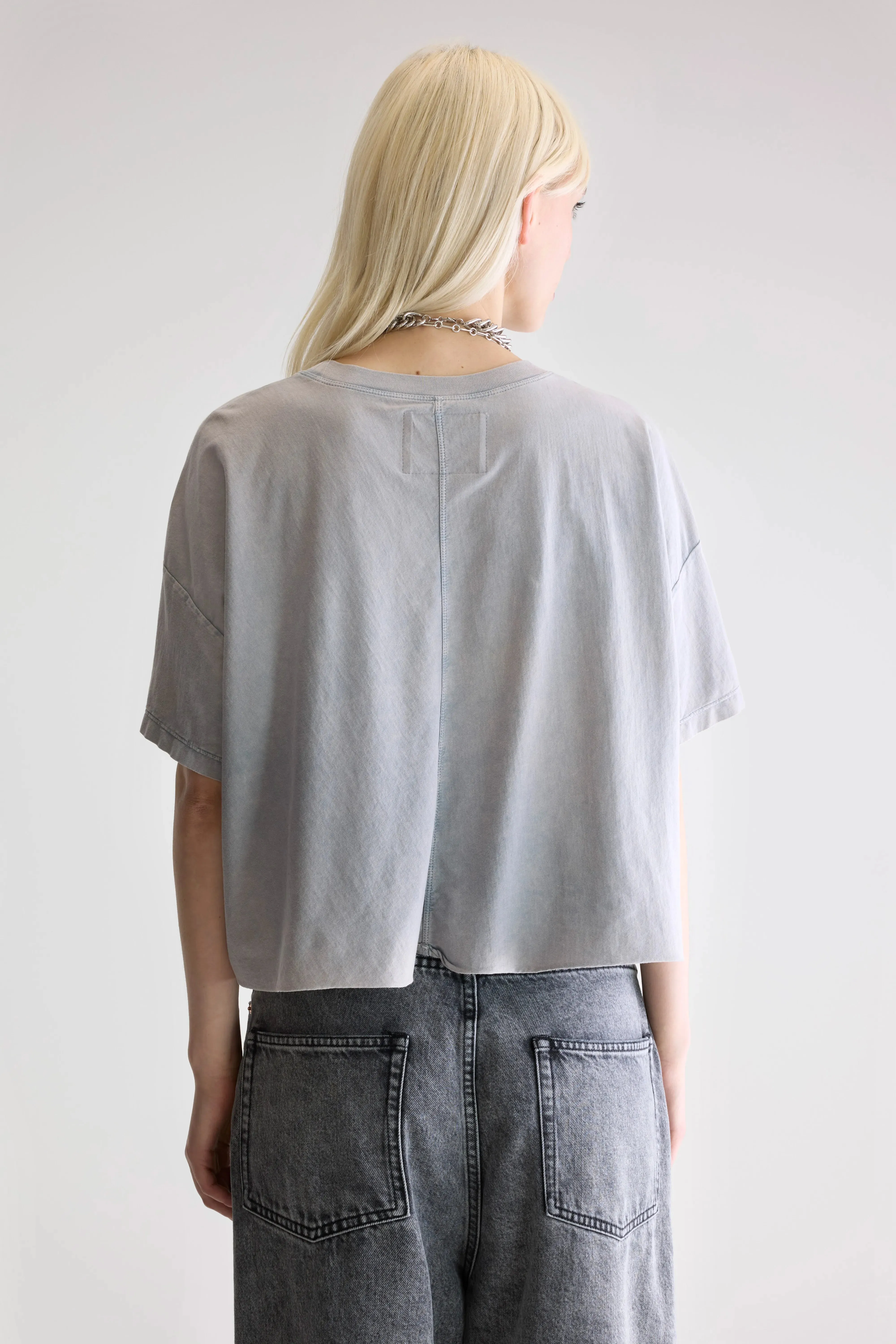 Farpy cropped t-shirt (252 / W / GLOOMY) sold by Bellrose product image thumbnail 4