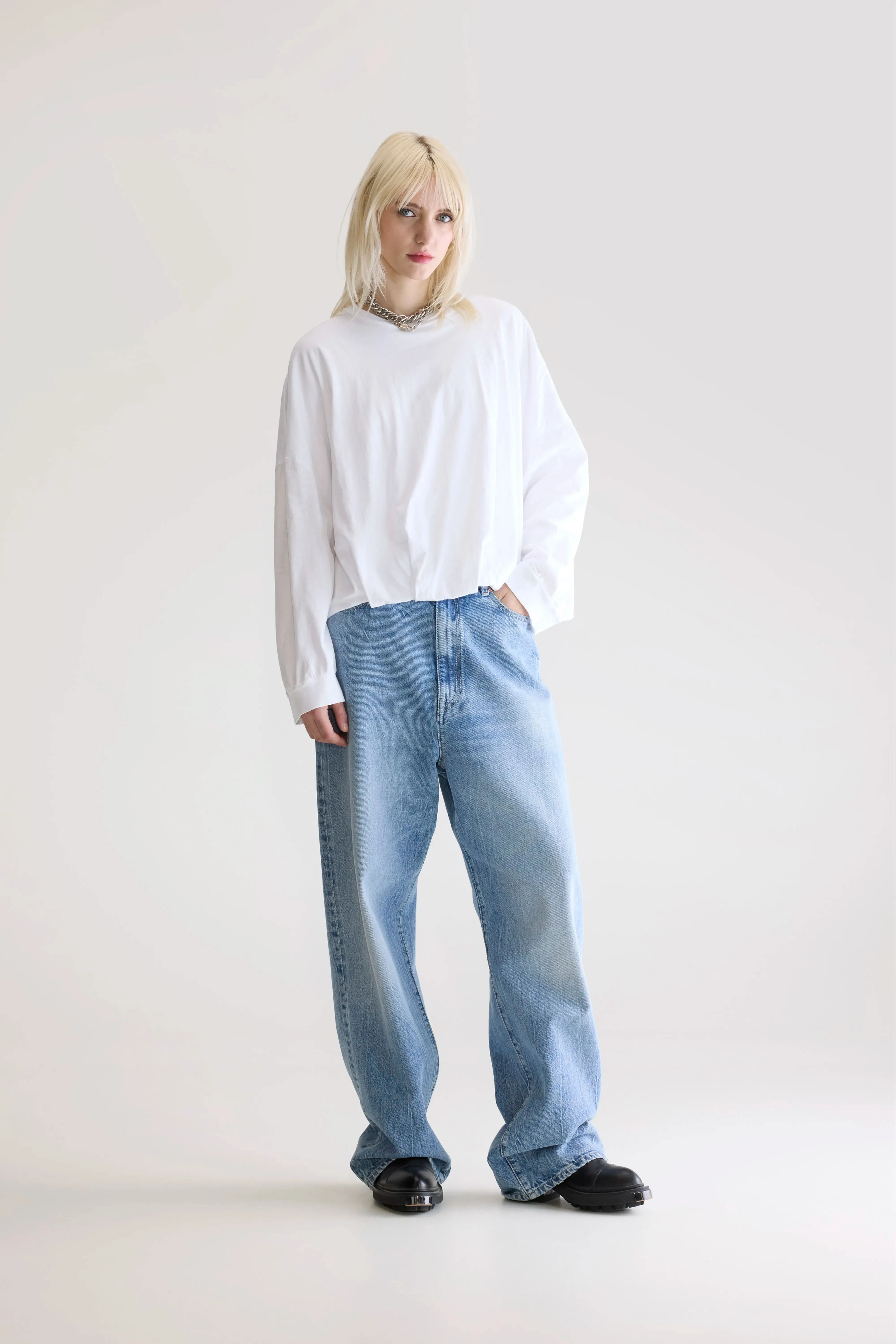 Flam long-sleeve t-shirt (252 / W / WHITE) sold by Bellrose product image thumbnail 3