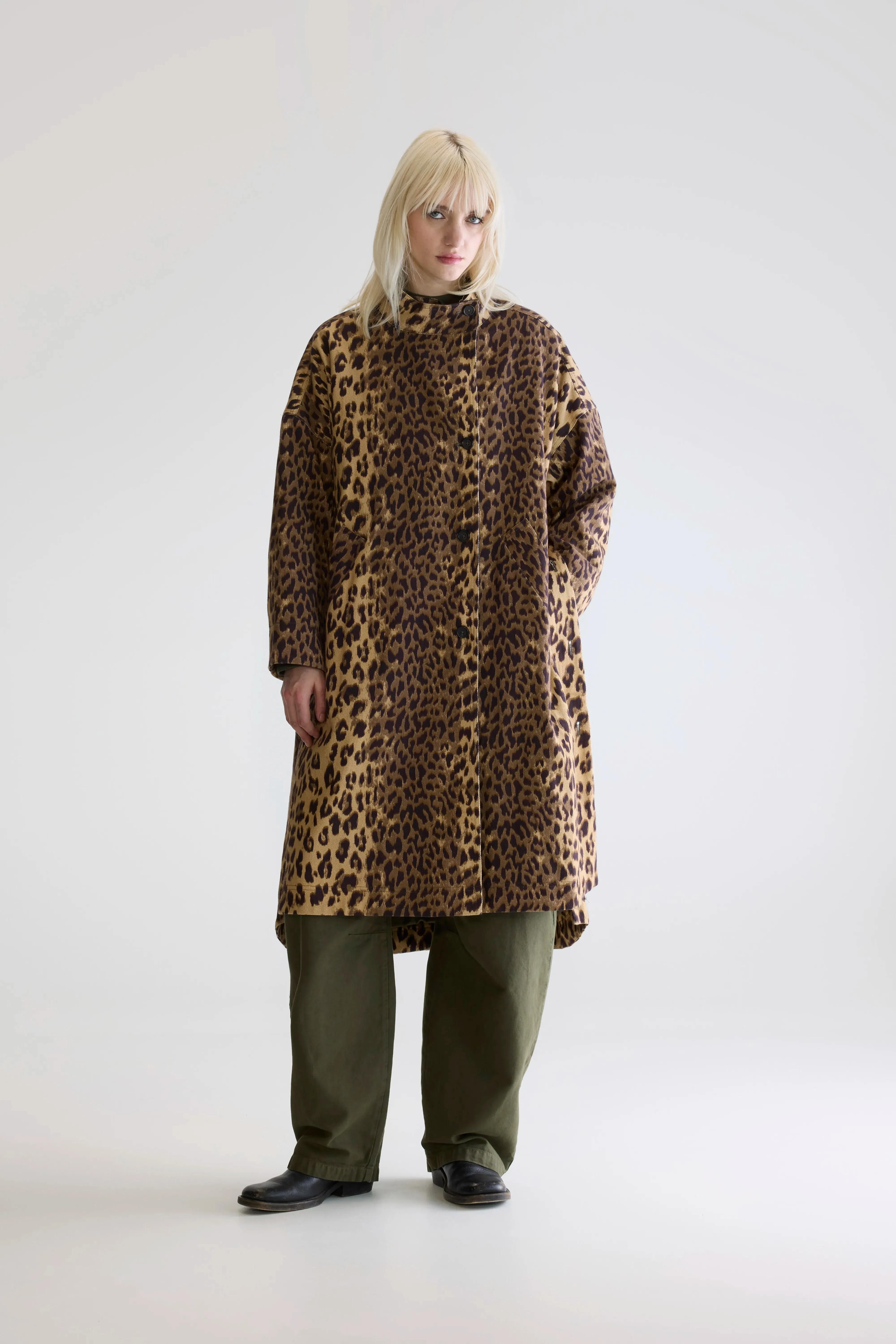 Juttac leopard-print trench (252 / W / COMBO D) sold by Bellrose product image thumbnail 2
