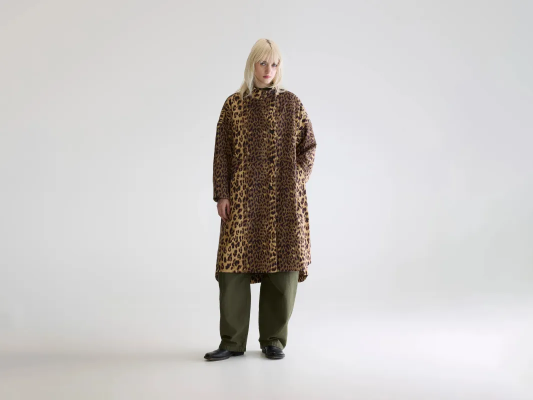 Juttac leopard-print trench (252 / W / COMBO D) sold by Bellrose
