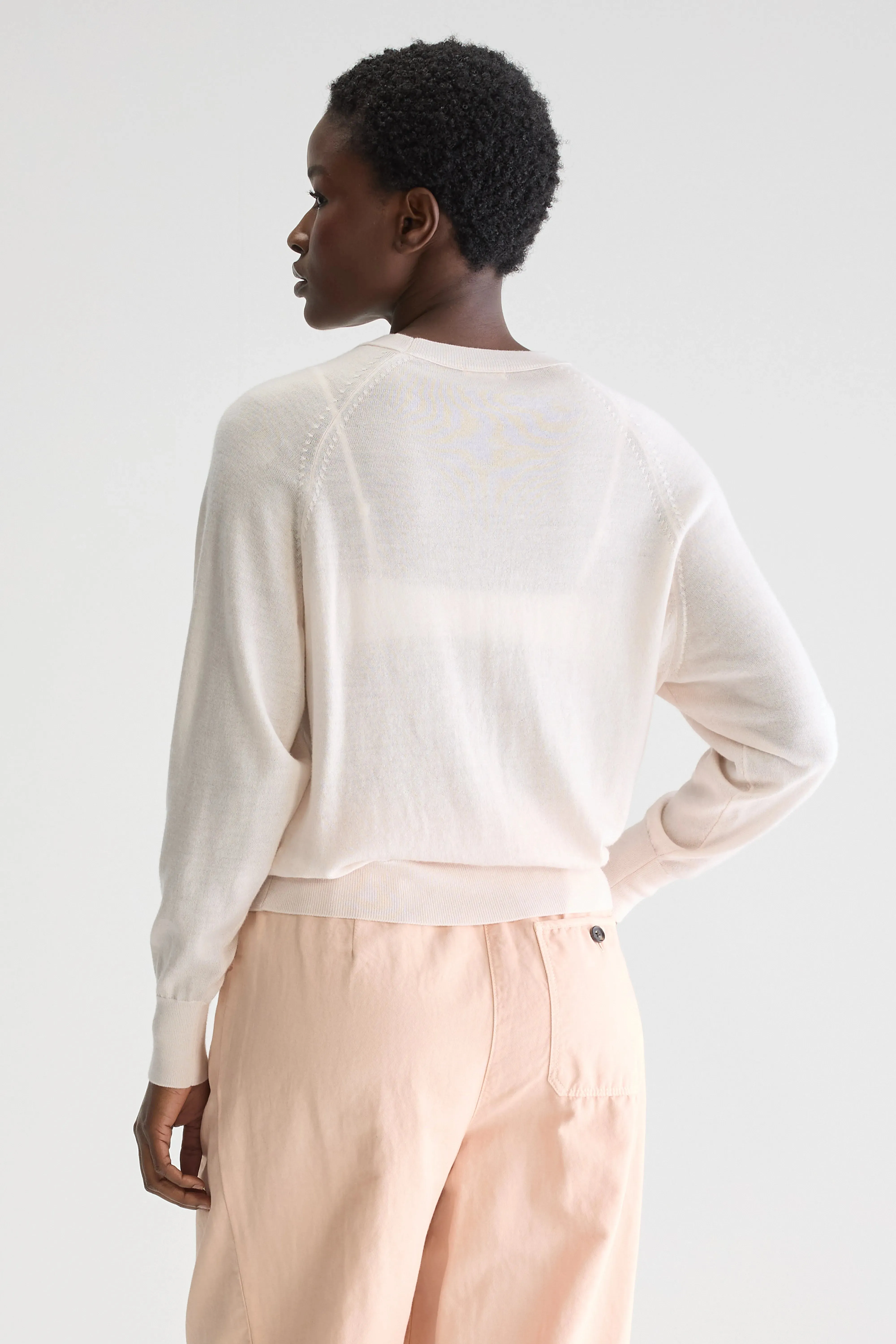 Delen classic crewneck sweater (252 / W / IVORY) sold by Bellrose product image thumbnail 4