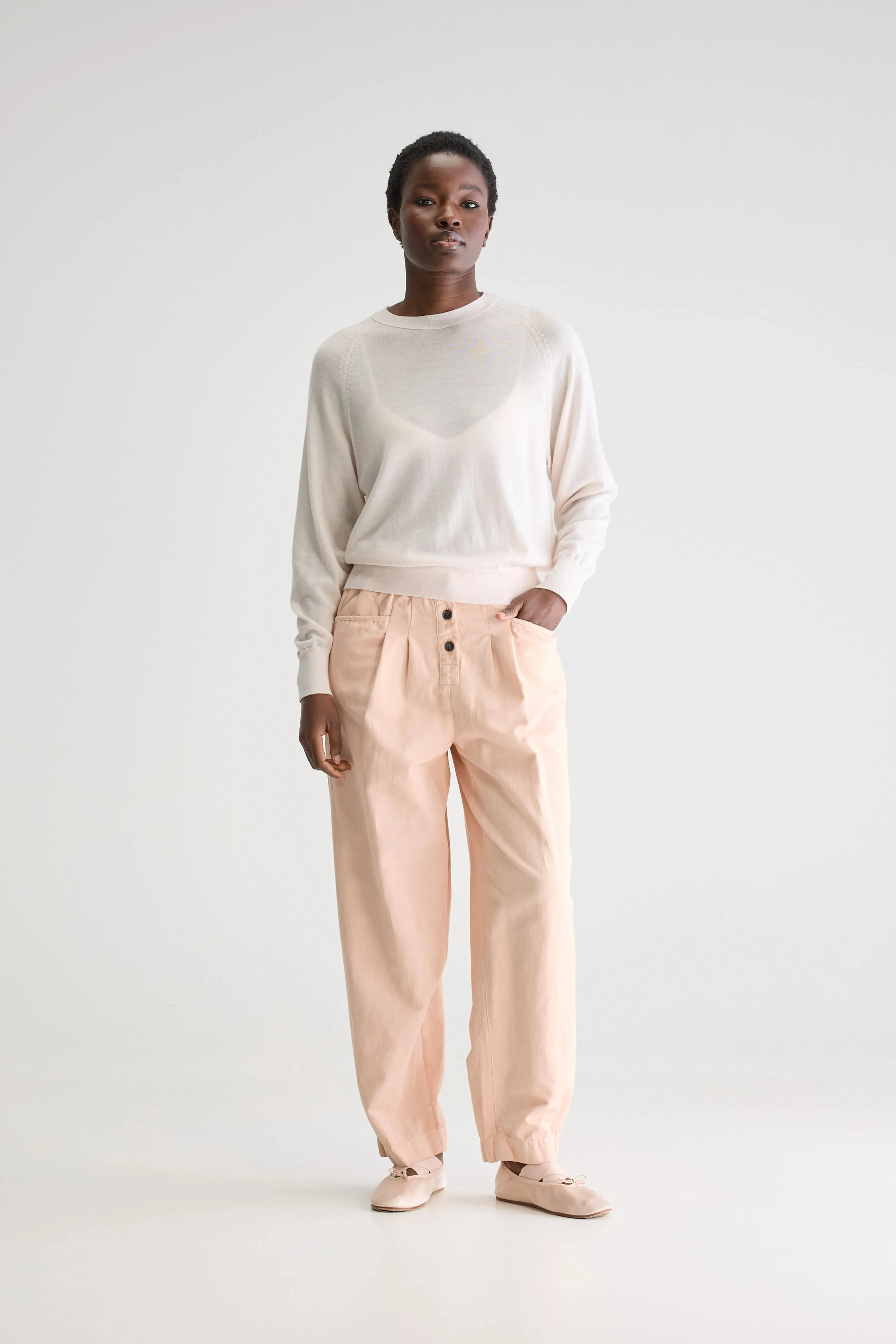 Delen classic crewneck sweater (252 / W / IVORY) sold by Bellrose product image thumbnail 3