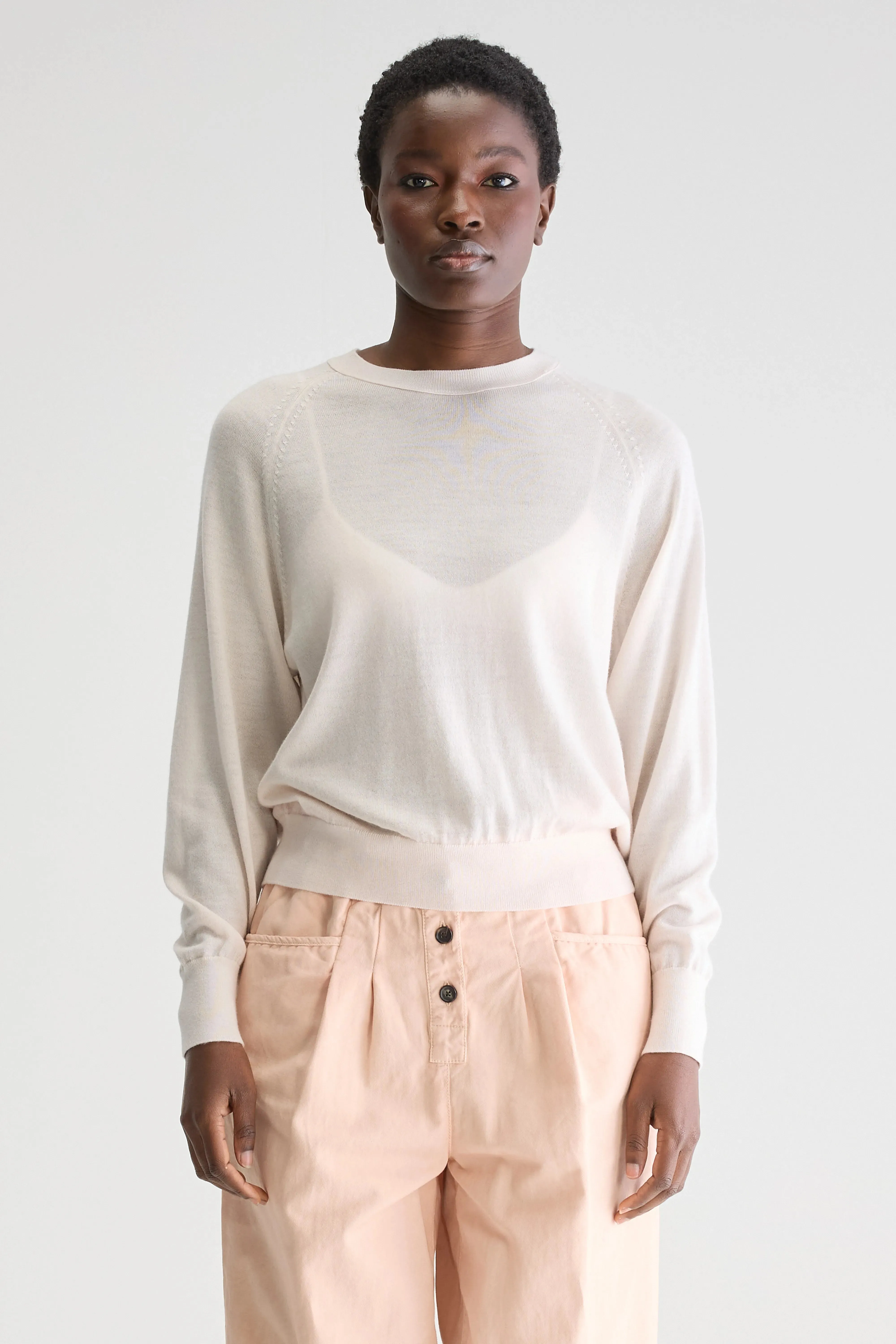 Delen classic crewneck sweater (252 / W / IVORY) sold by Bellrose product image thumbnail 2