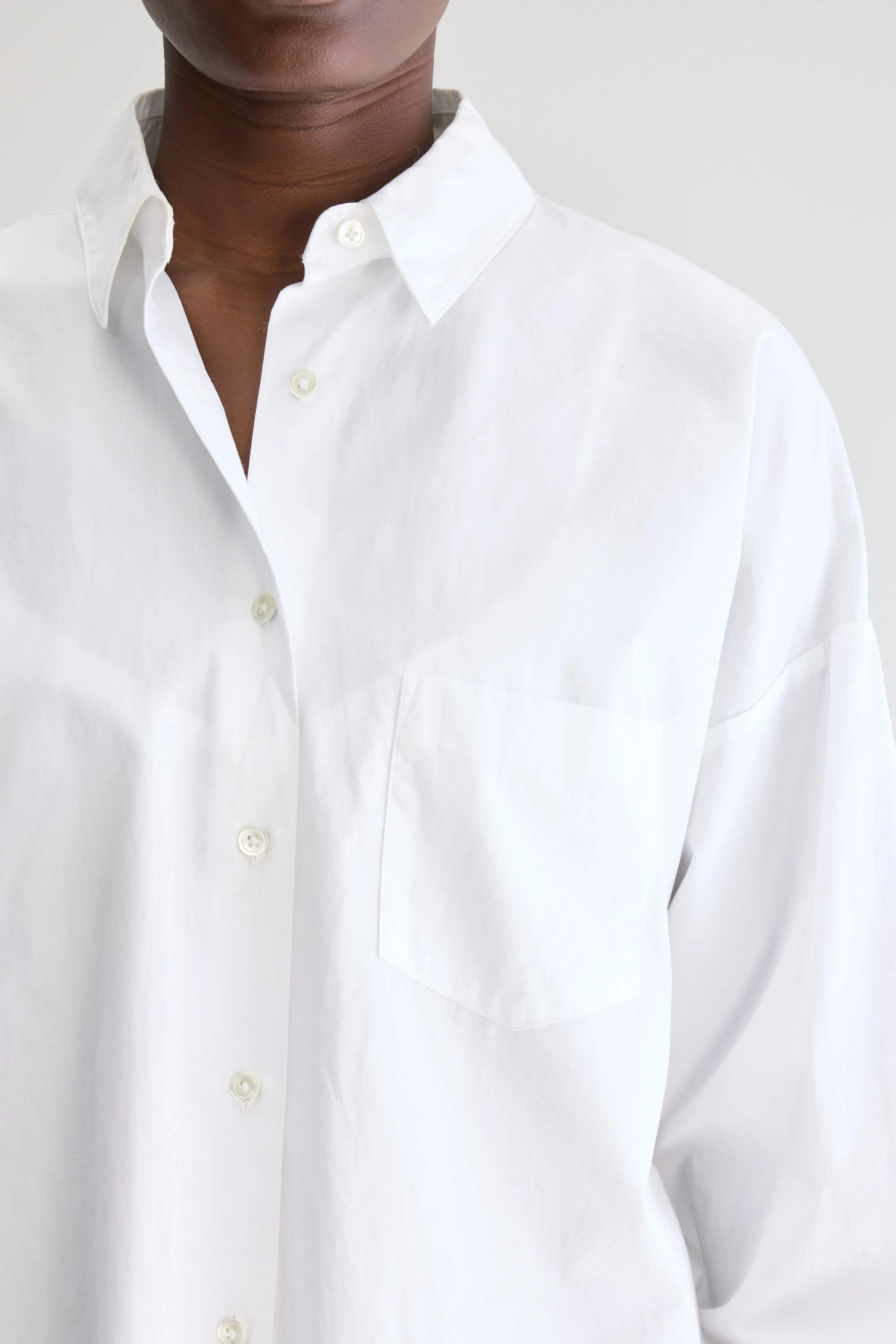 Giorgia poplin shirt (252 / W / WHITE) sold by Bellrose product image thumbnail 5