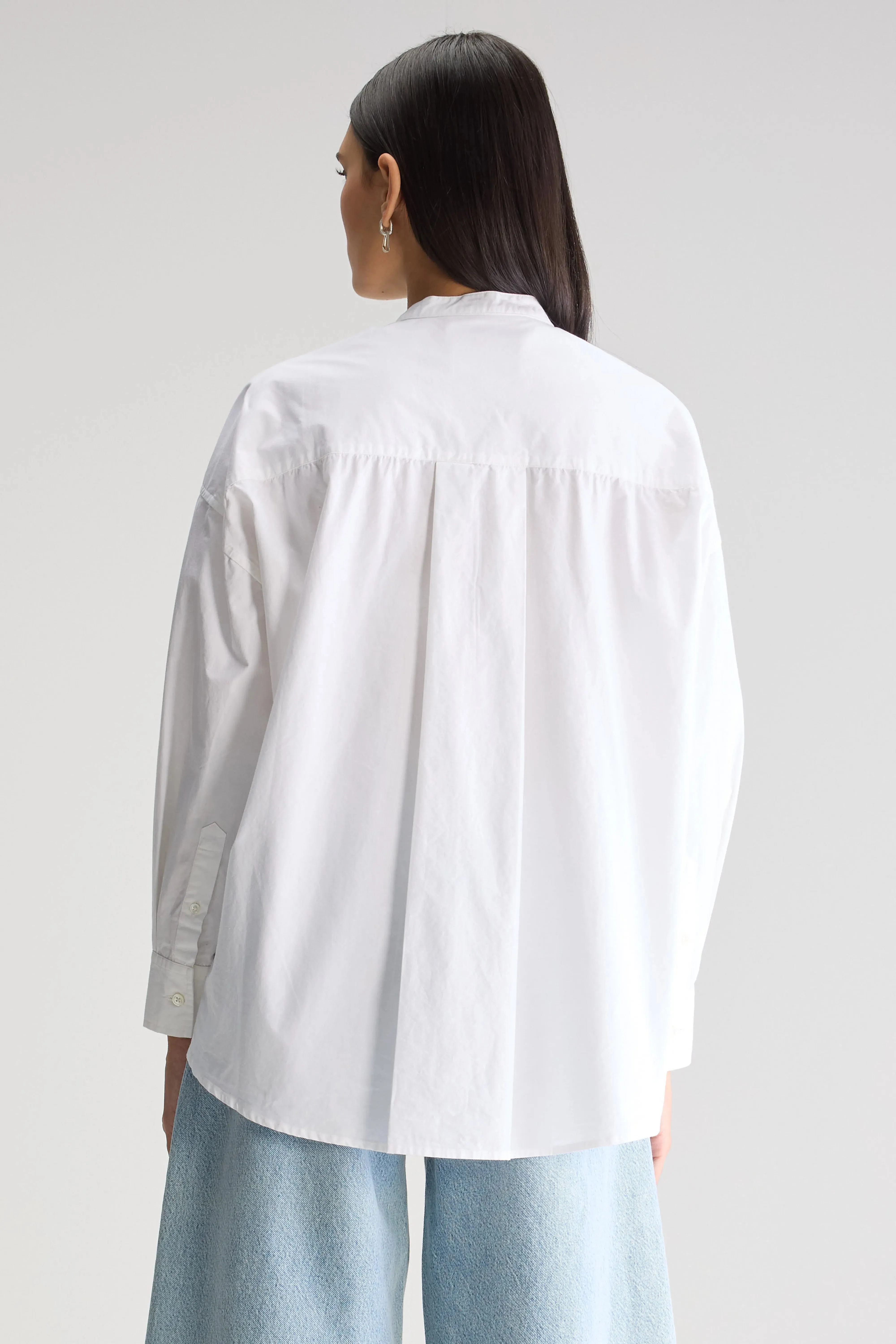 Gorky poplin shirt (252 / W / WHITE) sold by Bellrose product image thumbnail 4